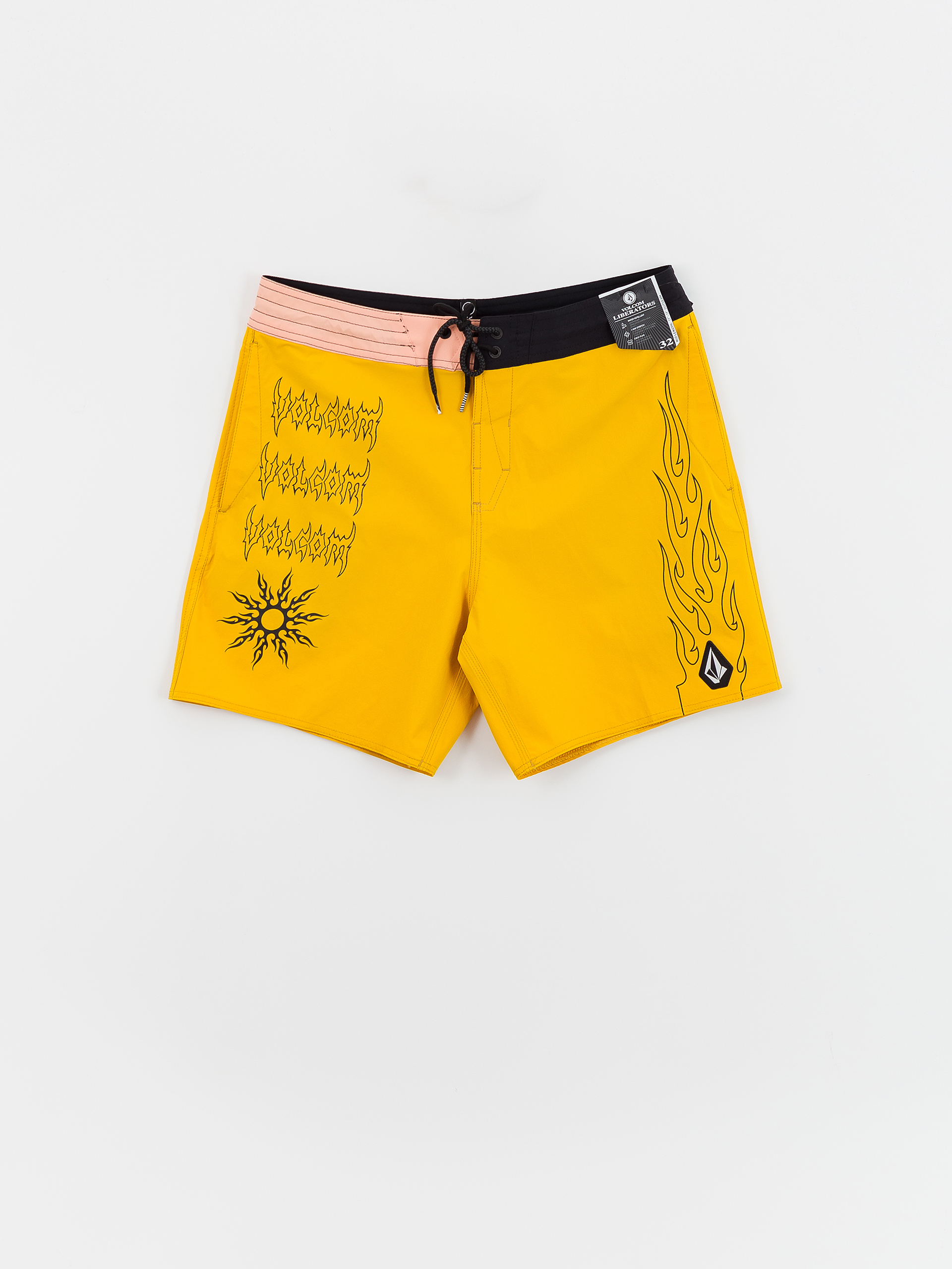 Пляжні шорти Volcom About Time Liberators 17 (lemon)