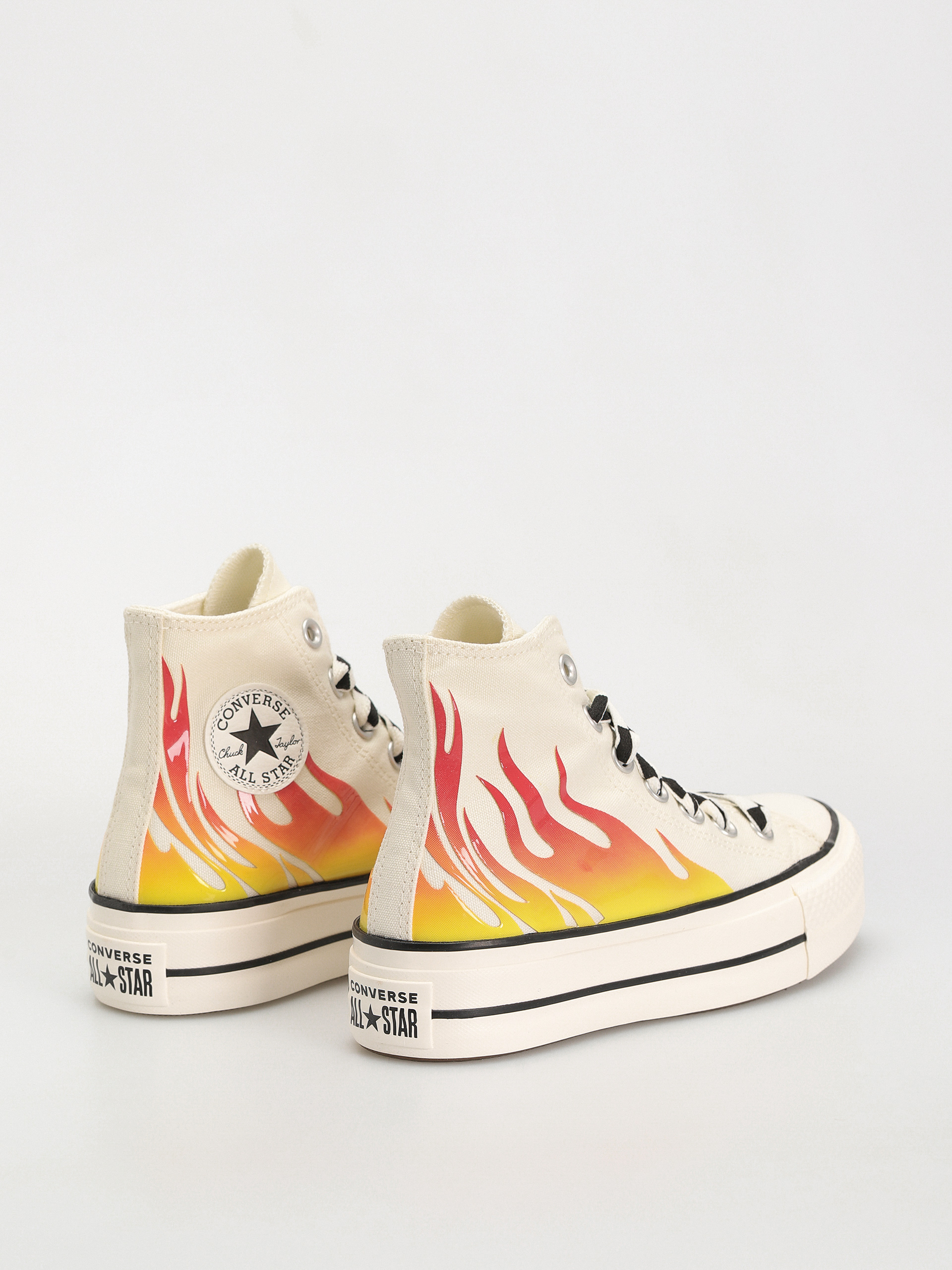 Кеди Converse Chuck Taylor All Star Lift Hi Wmn (flames/off white)