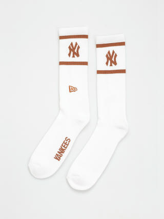  Шкарпетки New Era MLB Crew New York Yankees (white/toffee)