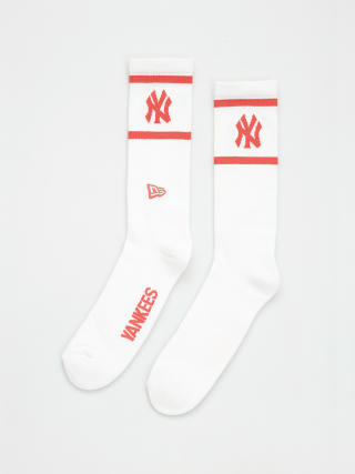  Шкарпетки New Era MLB Crew New York Yankees (white/red)