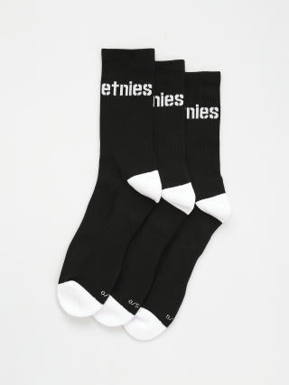  Шкарпетки Etnies Stencil Icon Sock 3 Pck (black)