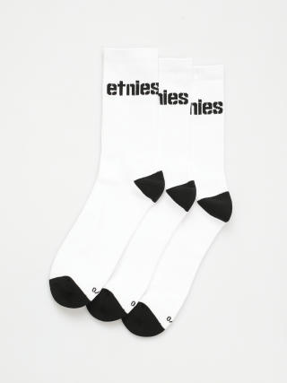  Шкарпетки Etnies Stencil Icon Sock 3 Pck (white)