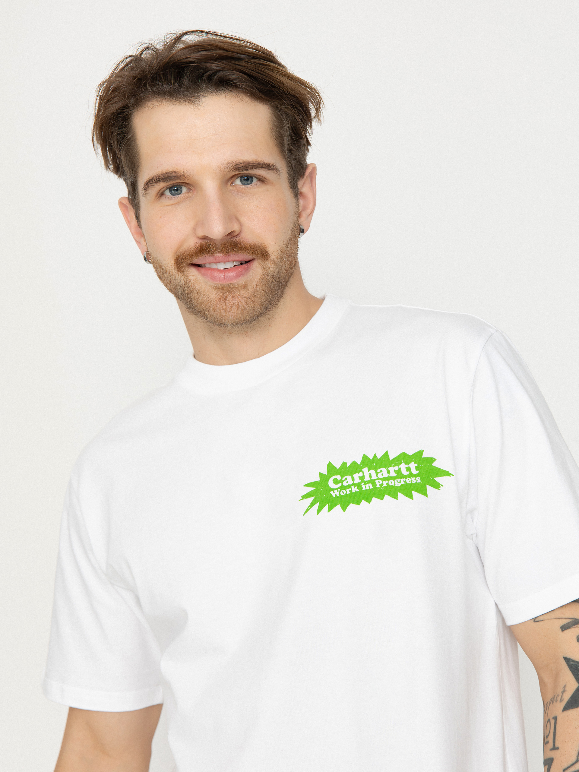 Футболка Carhartt WIP Bam (white)