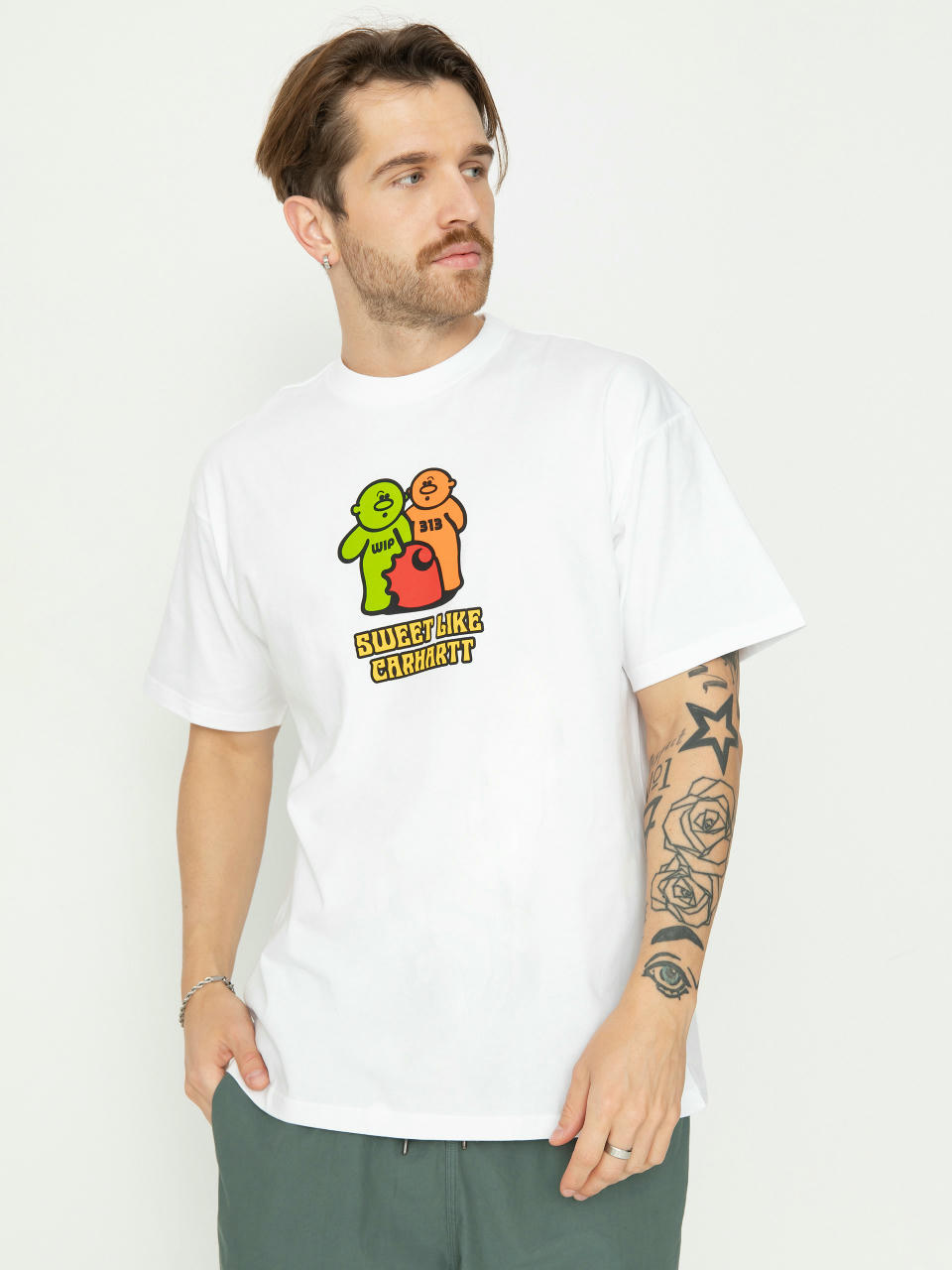 Футболка Carhartt WIP Gummy (white)