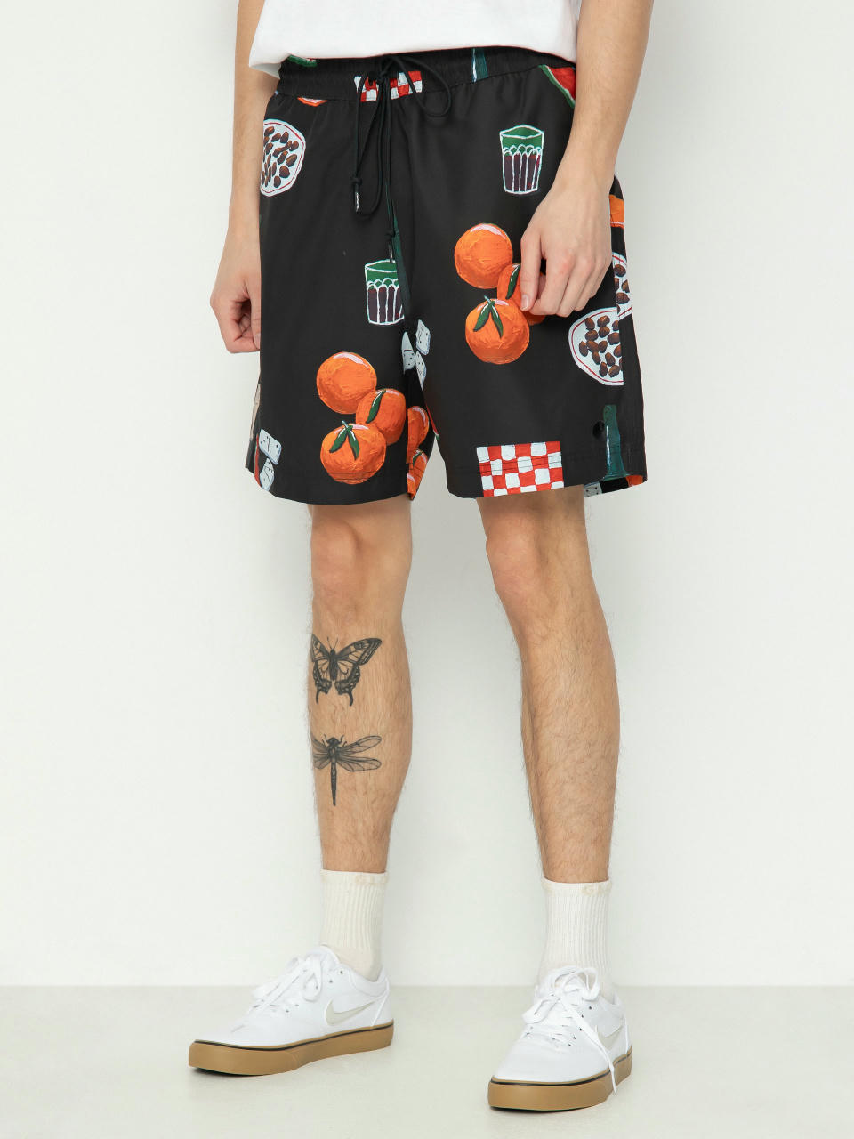 Шорти Carhartt WIP Slater Swim (isis maria dinner print/black)