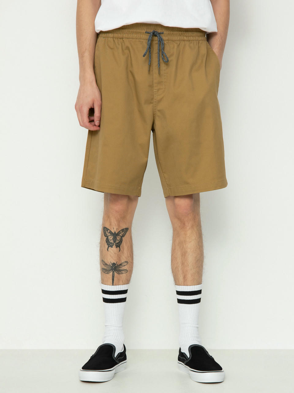 Шорти Volcom Frickin Ew 19 (dark khaki)