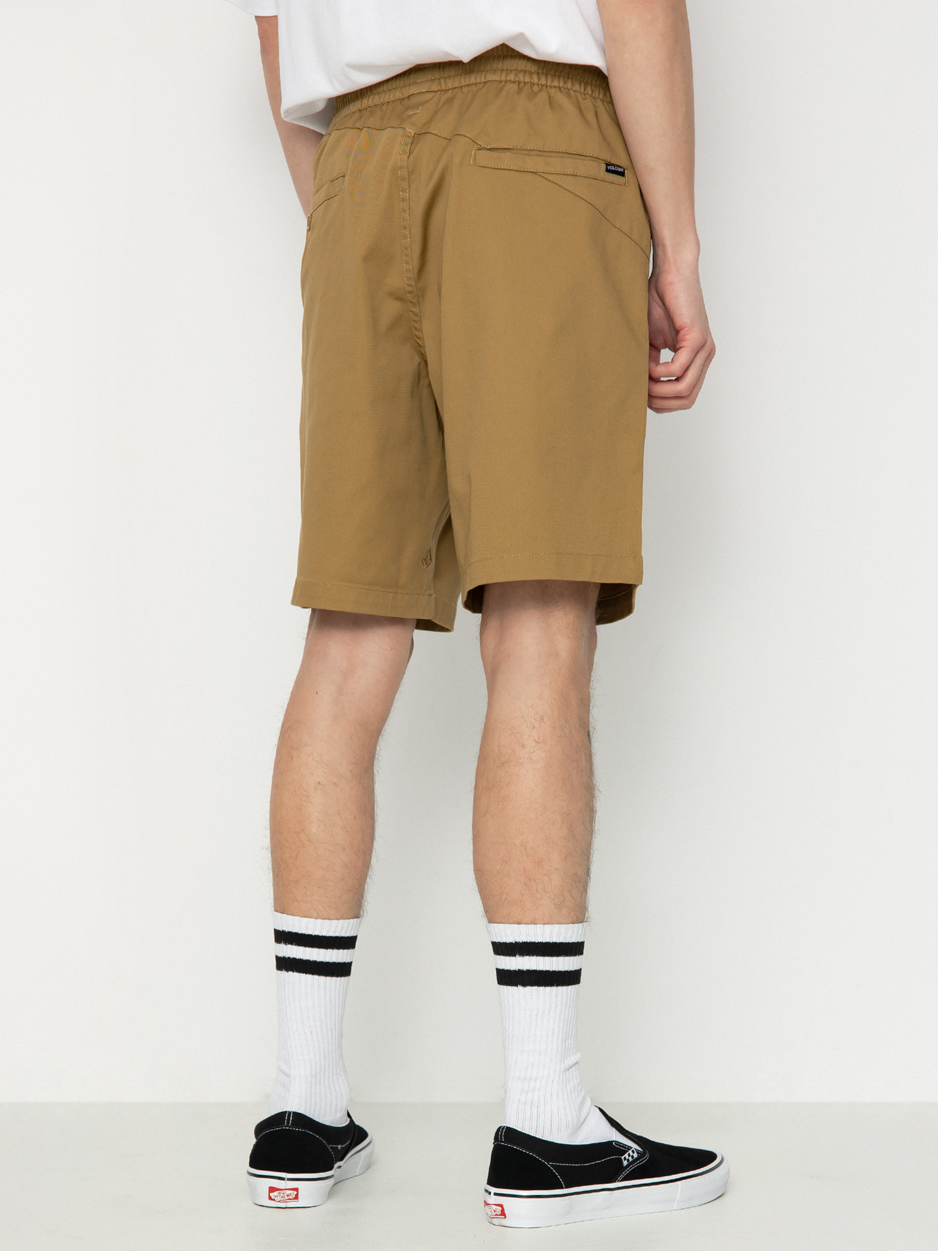 Шорти Volcom Frickin Ew 19 (dark khaki)