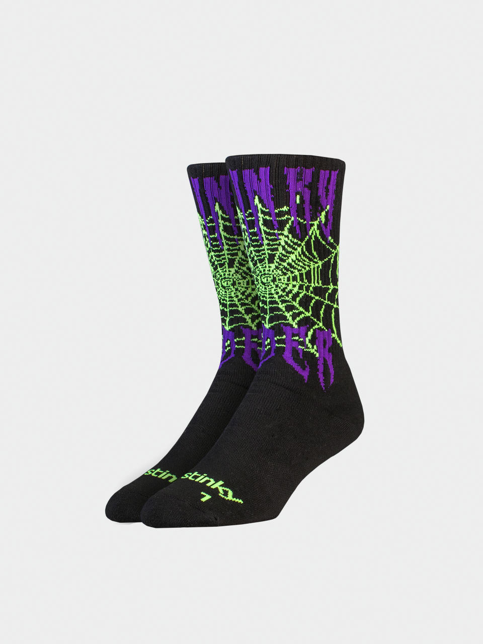  Шкарпетки Stinky Socks Vader (black/purple/green)