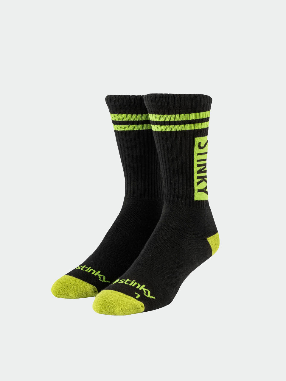 Шкарпетки Stinky Socks Stamp (black/green)