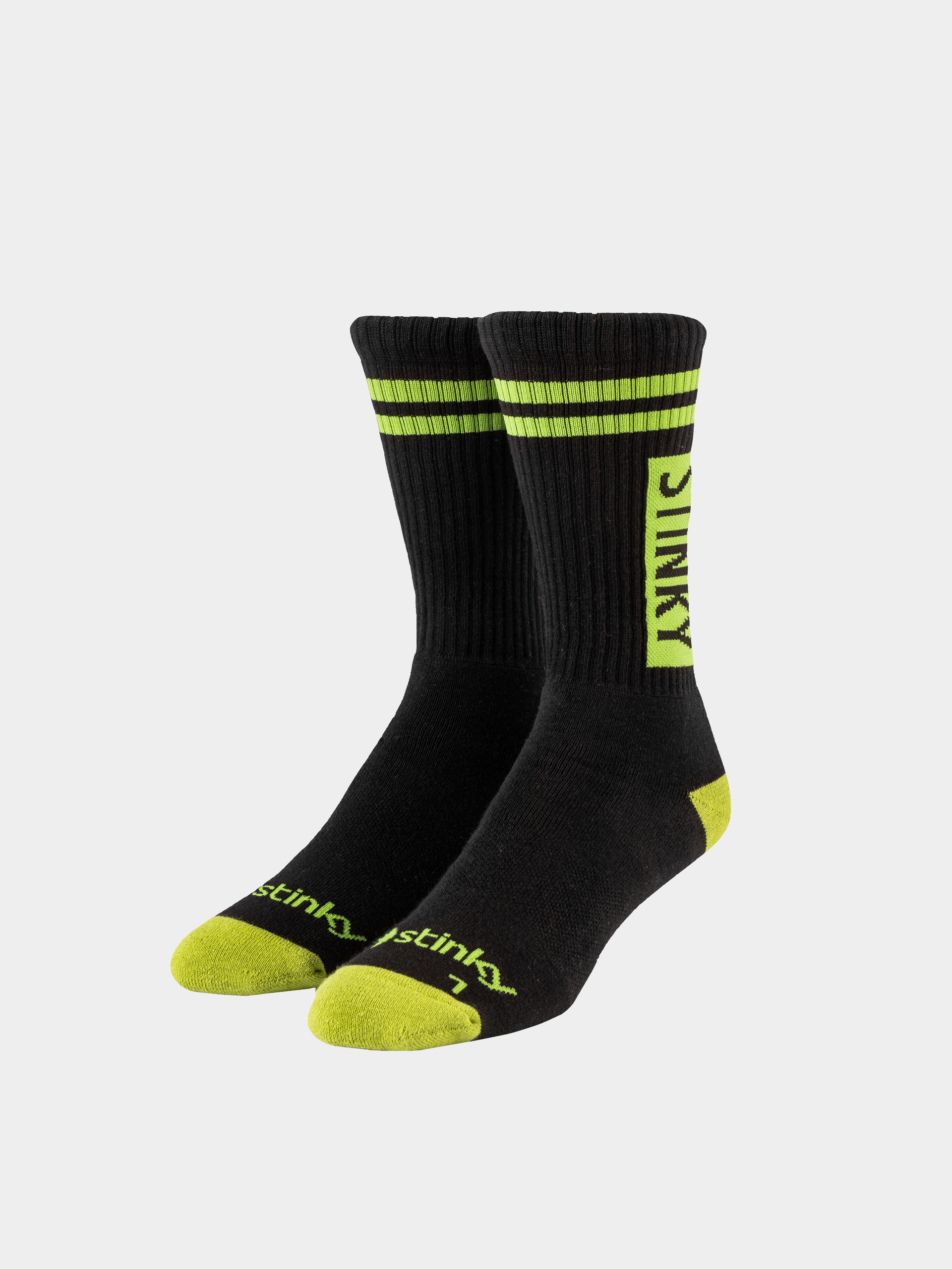  Шкарпетки Stinky Socks Stamp (black/green)