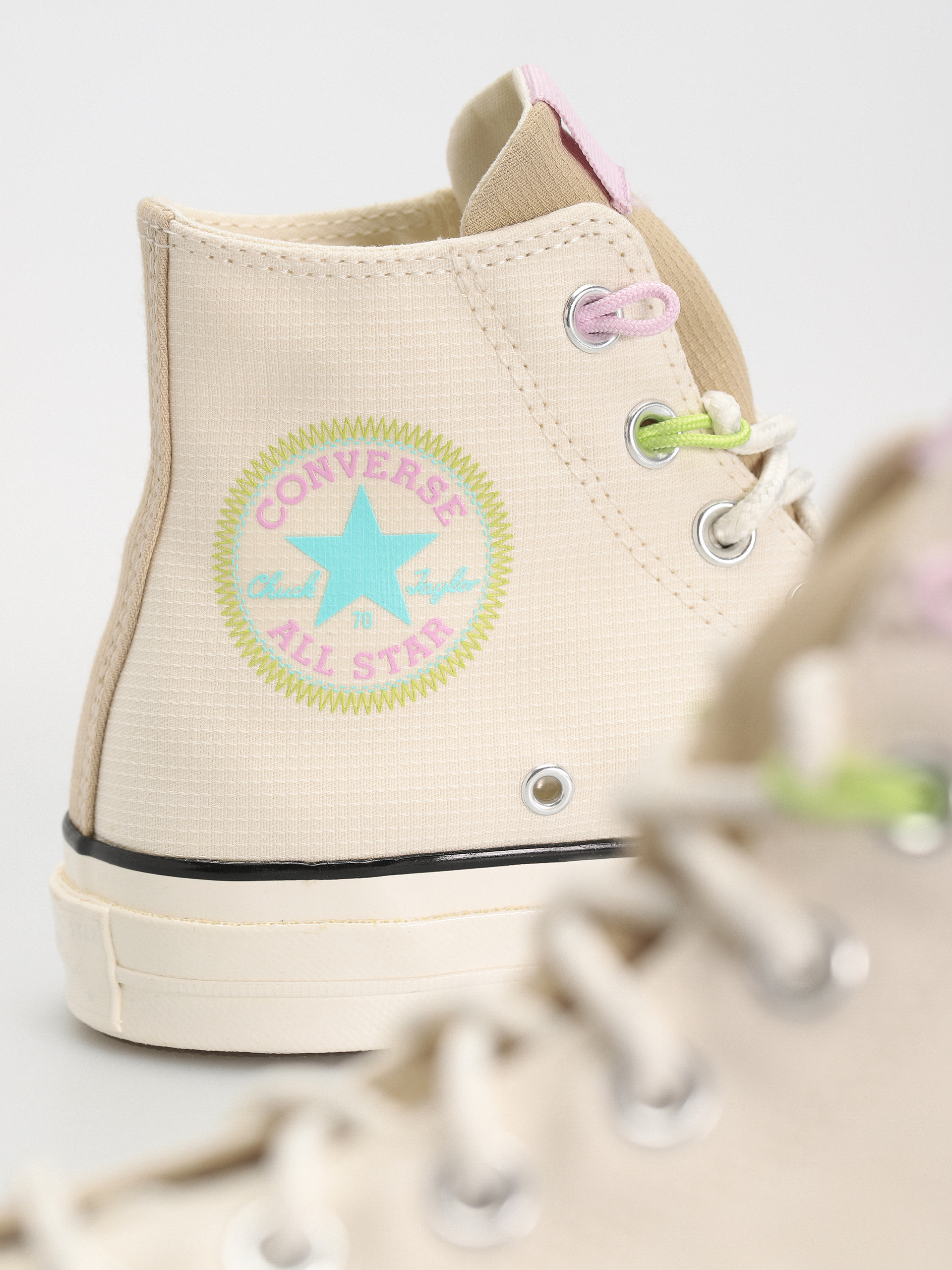 Кеди Converse Chuck 70 Hi (stardust lilac/off white)