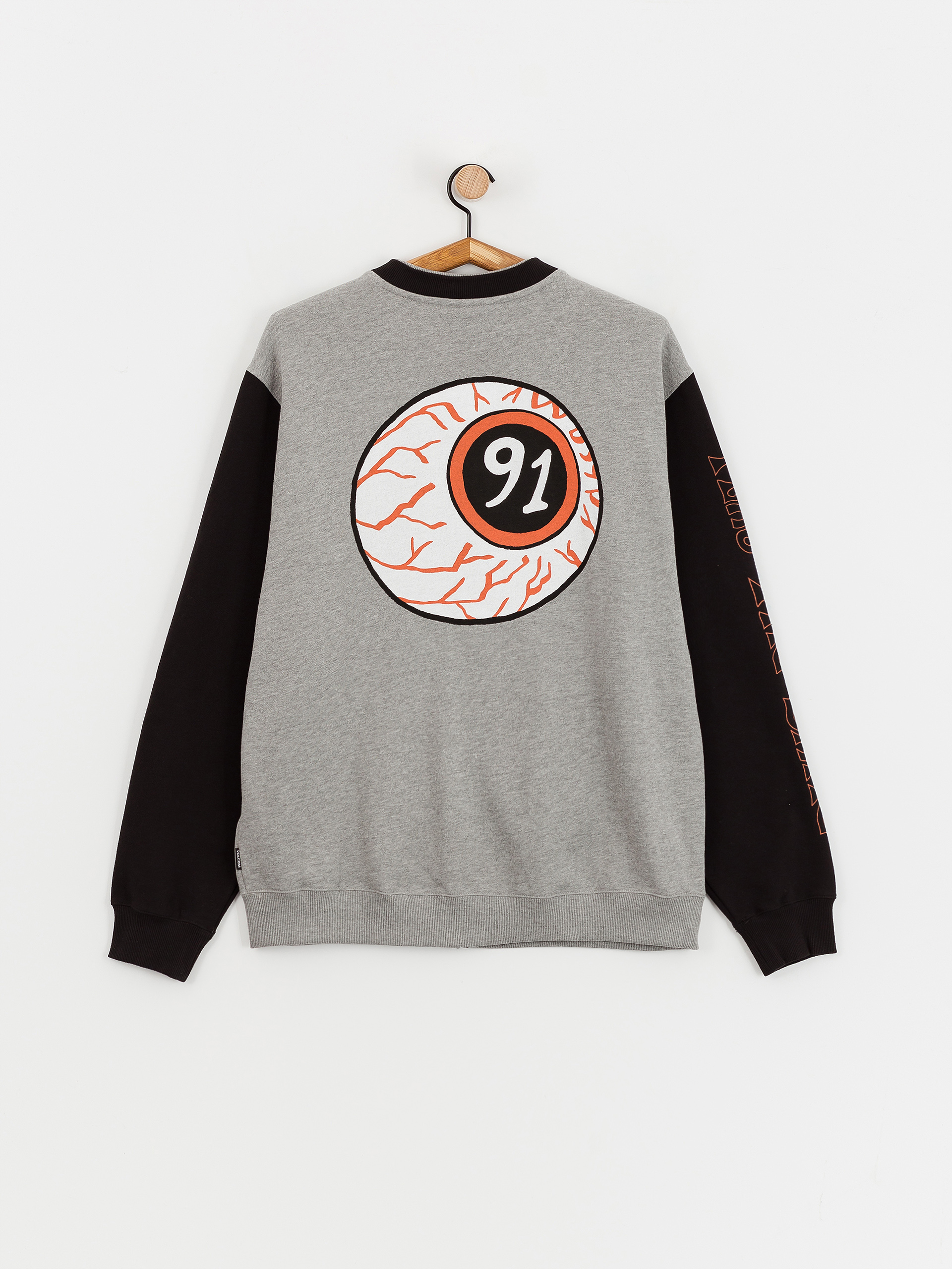 Світшот Volcom Fa Nando Von Arb Zip (heather grey)