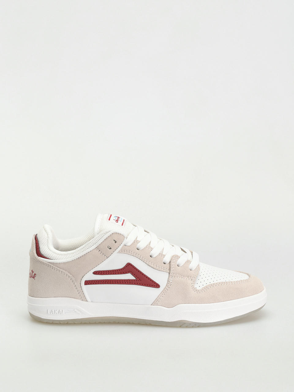 Взуття Lakai Telford Low x Chocolate (white red)