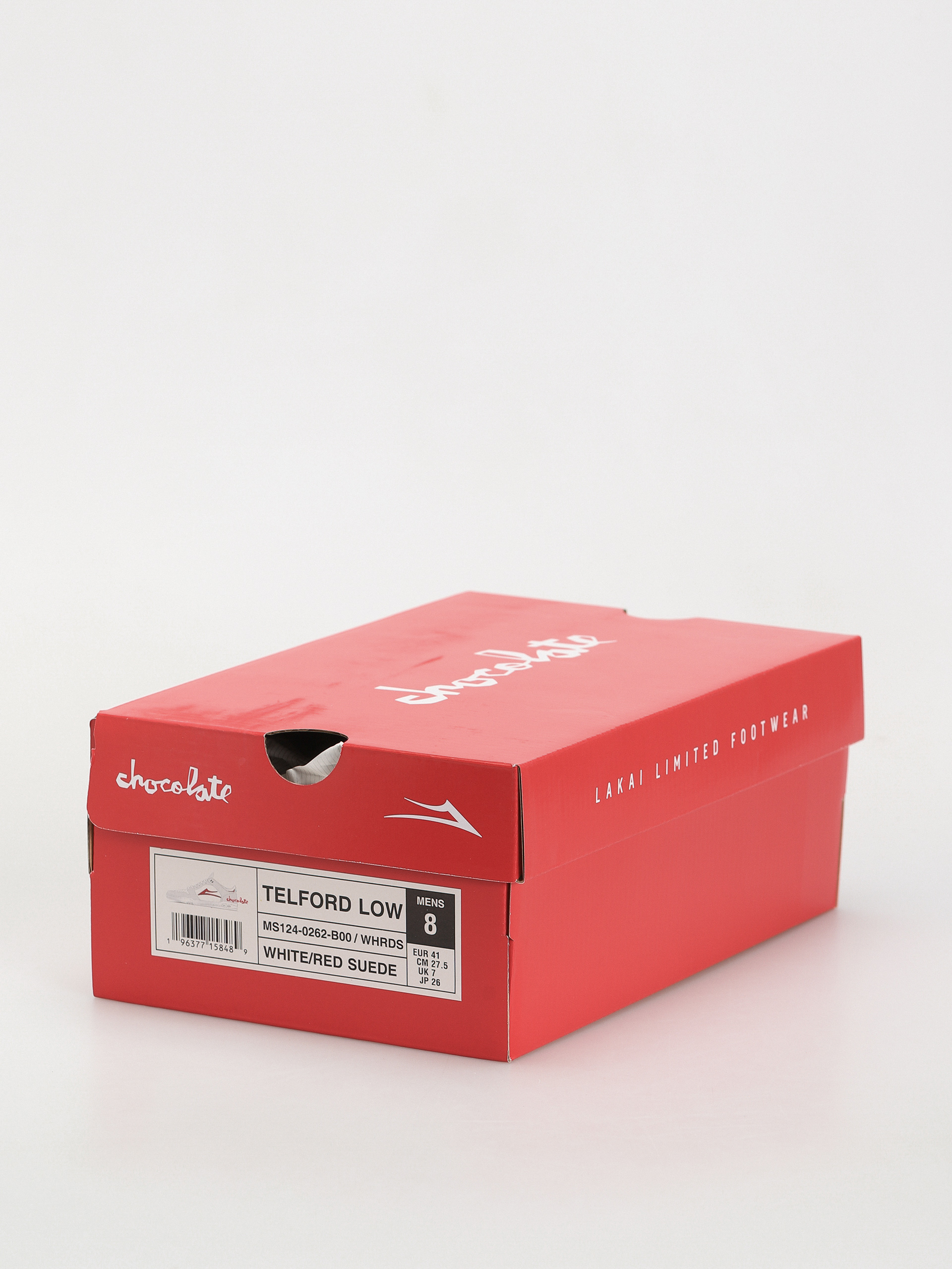 Взуття Lakai Telford Low x Chocolate (white red)