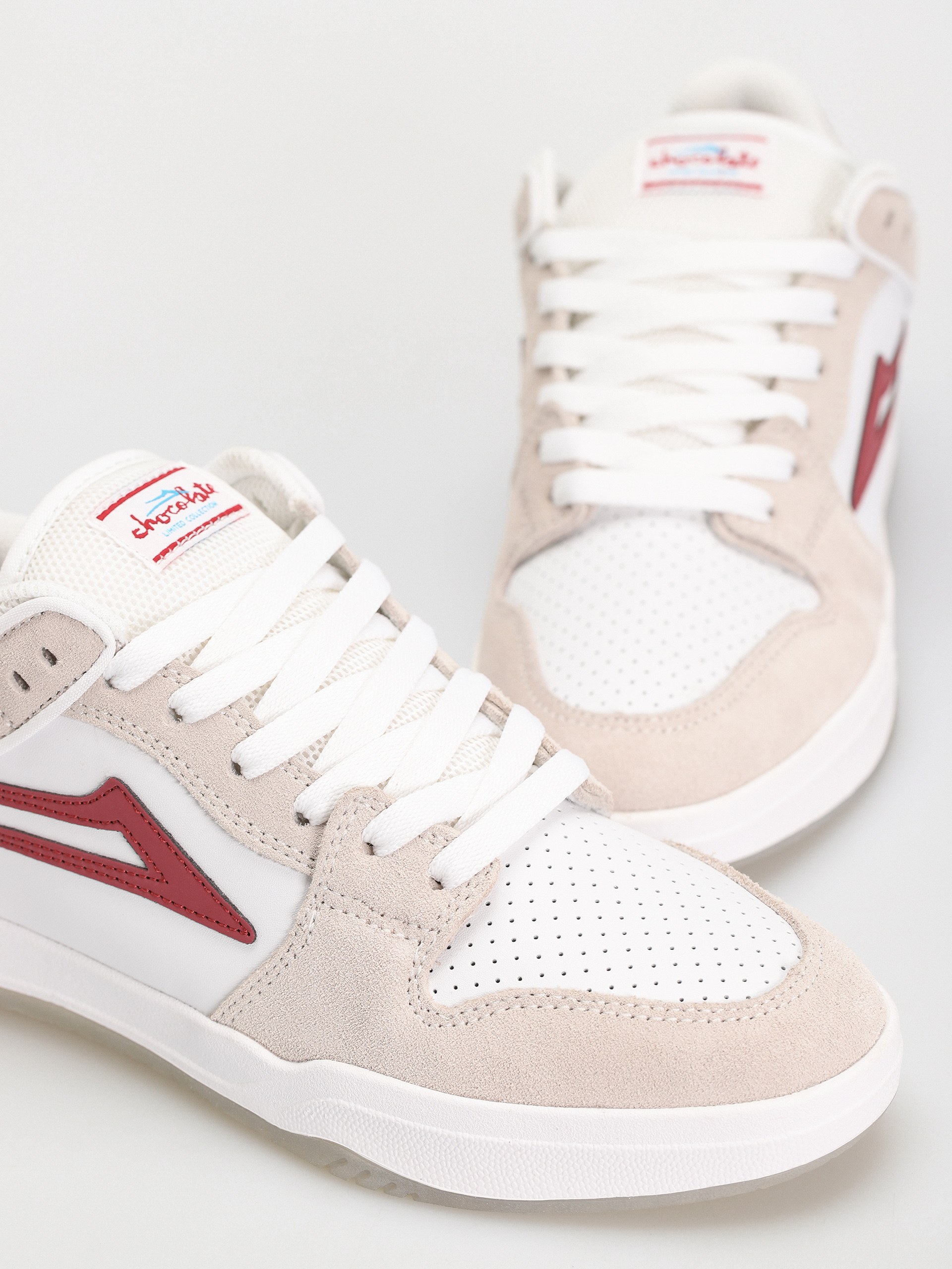 Взуття Lakai Telford Low x Chocolate (white red)