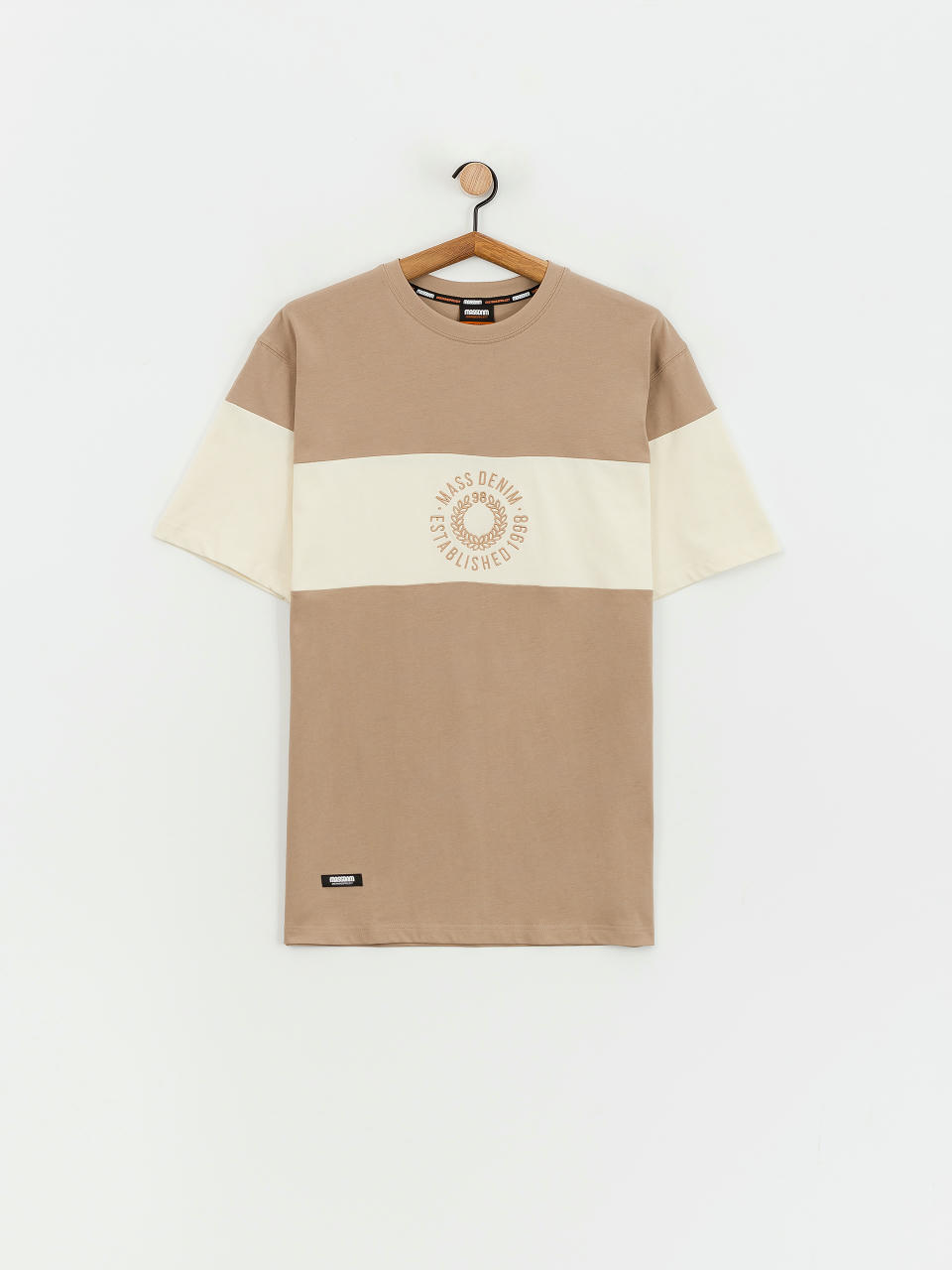 Футболка MassDnm Elementary (beige/off white)