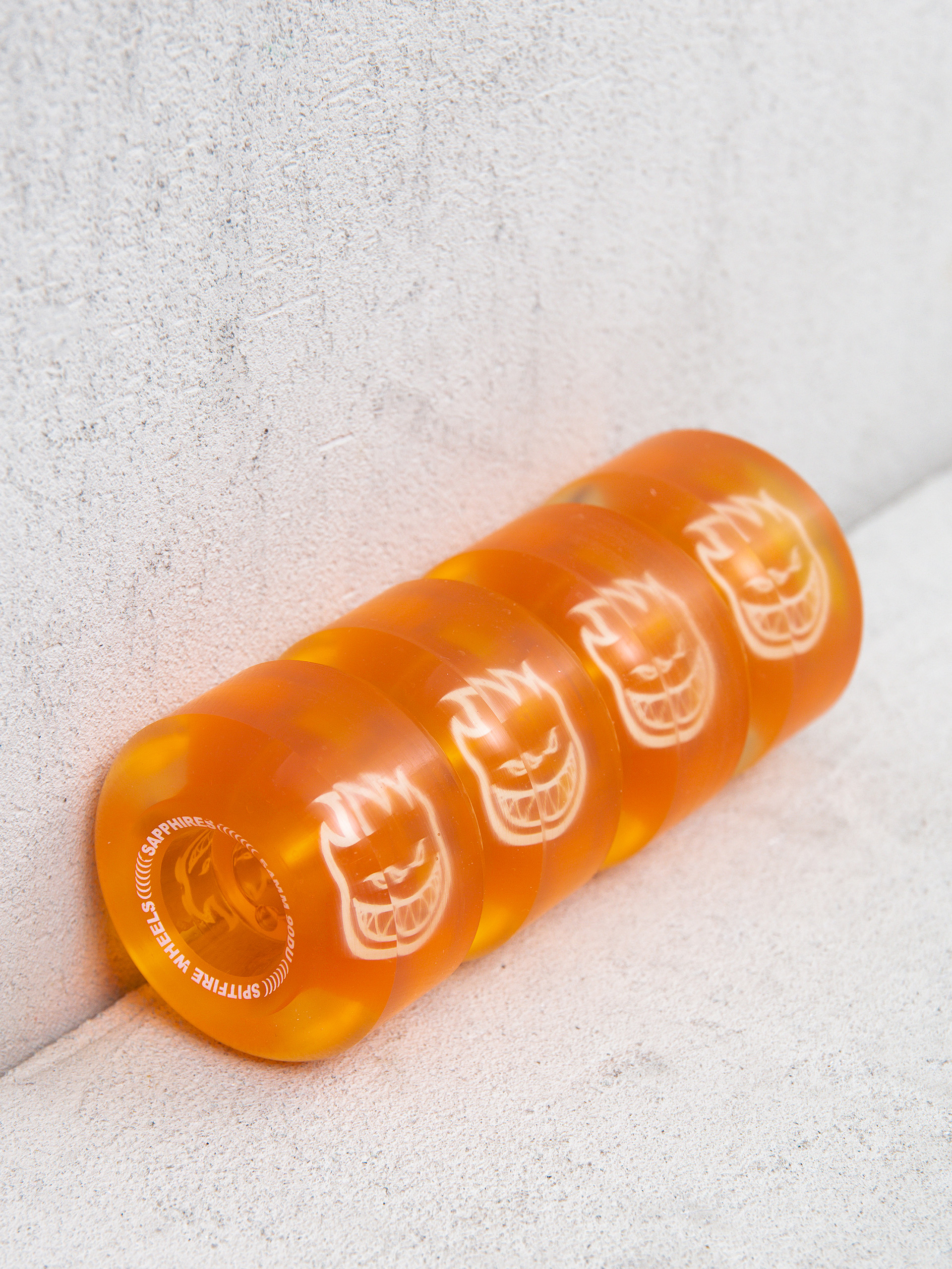 Колеса Spitfire 90D Radials Sapphire (clear/orange)