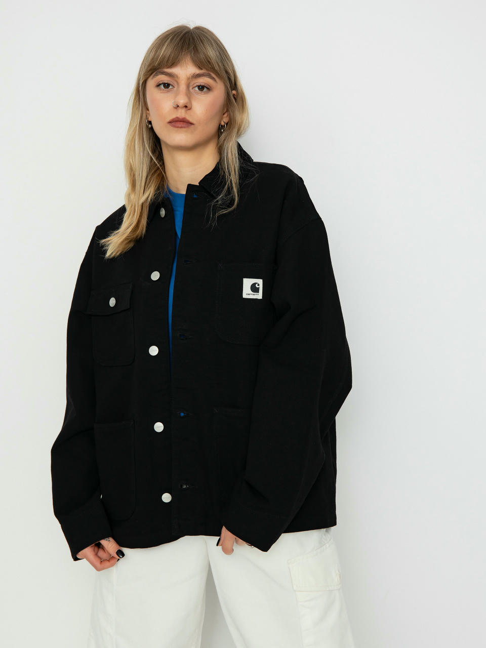 Куртка Carhartt WIP Michigan Og Wmn (black/black rinsed)