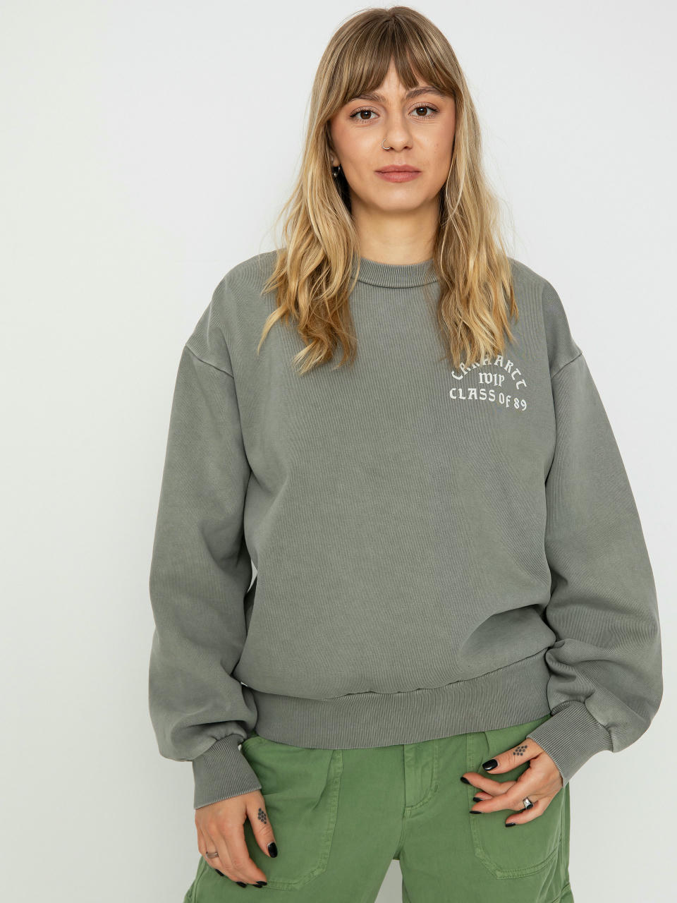 Світшот Carhartt WIP Class of 89 Wmn (marengo/white)