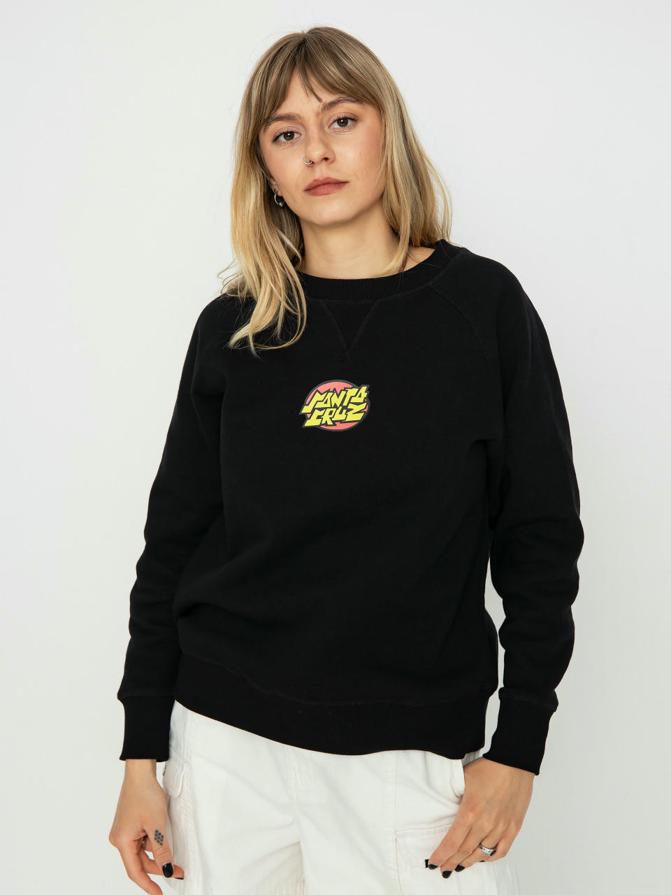 Світшот Santa Cruz Delfino Loves Me Not Crew Wmn (black)