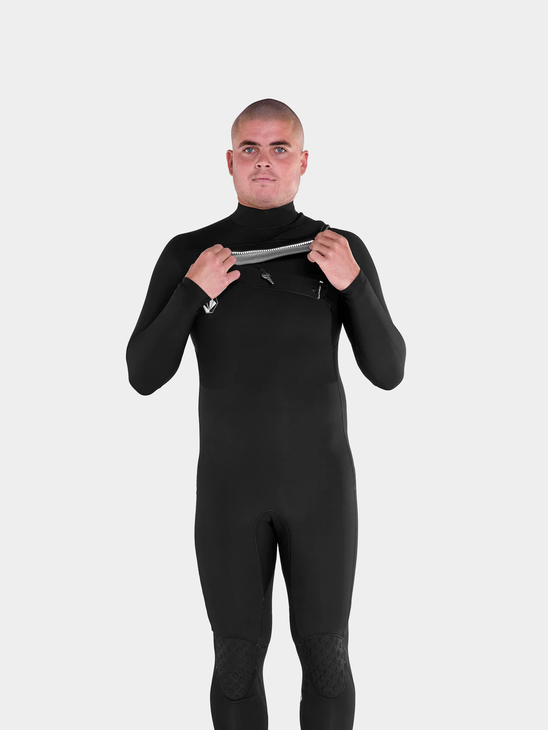 Гідрокостюм Volcom 4/3Mm Chest Zip Fullsuit (black)