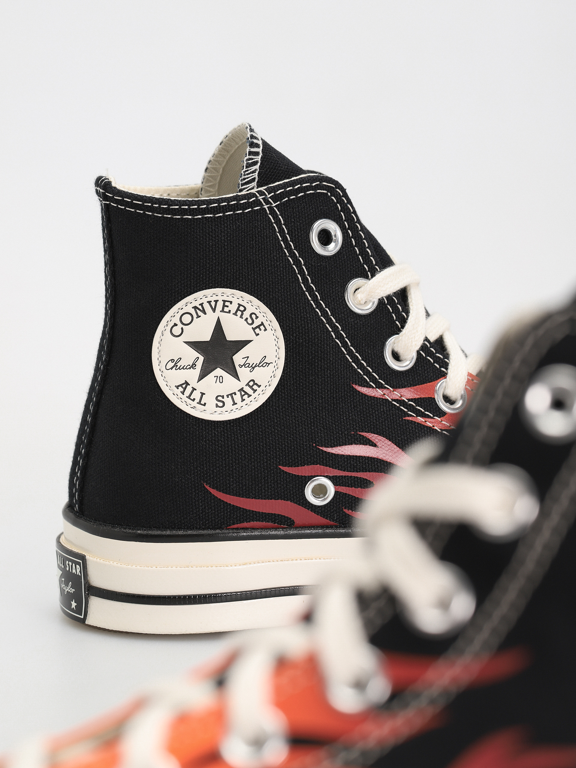 Кеди Converse Chuck 70 Hi (flames/black)