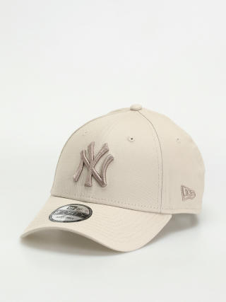 Кепка New Era League Essential 9Forty New York Yankees (beige/purple)