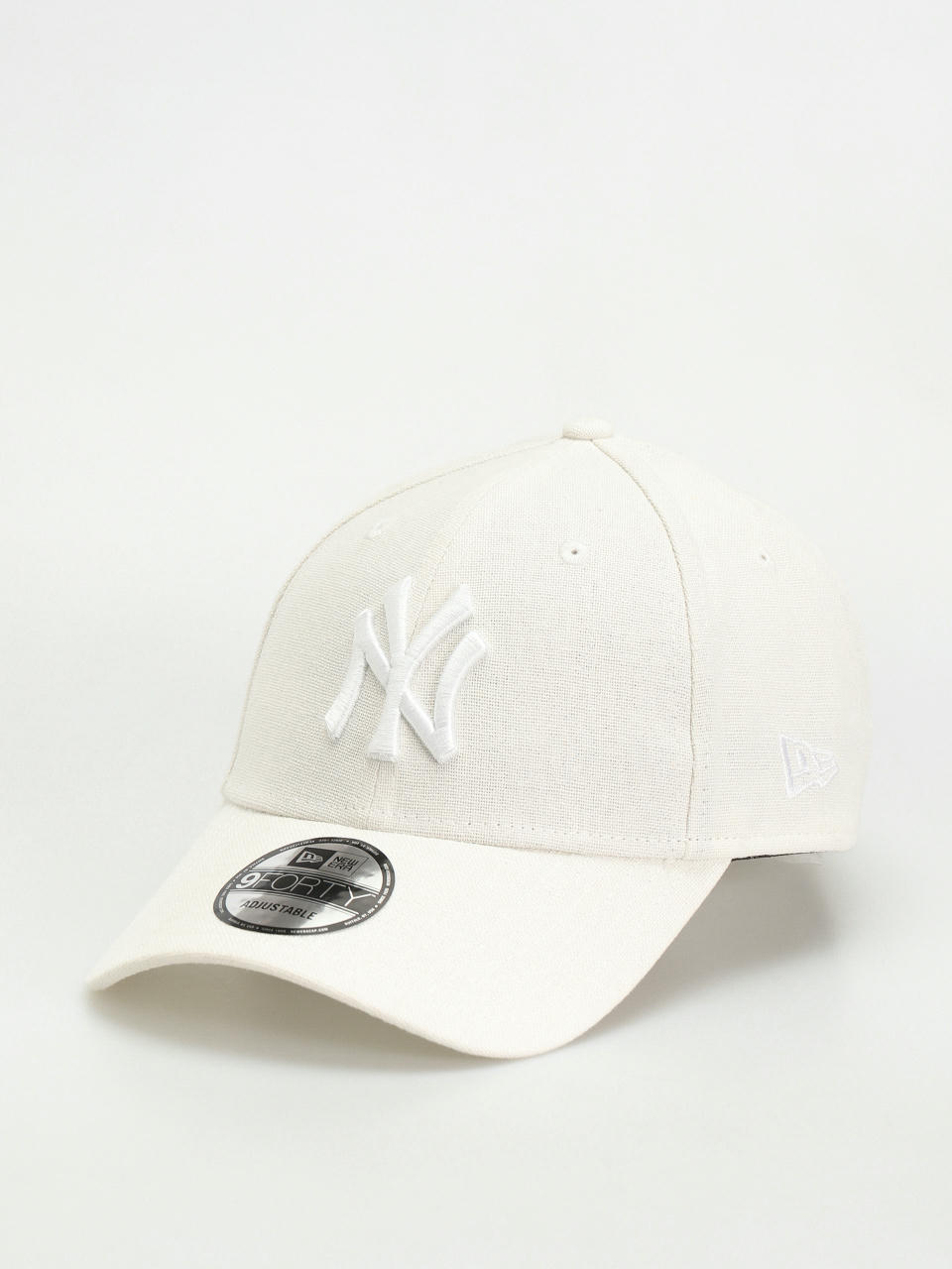 Кепка New Era Linen 9Forty New York Yankess (white/white)