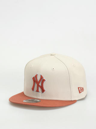 Кепка New Era MLB Patch 9Fifty New York Yankees (ivory/terracotta)