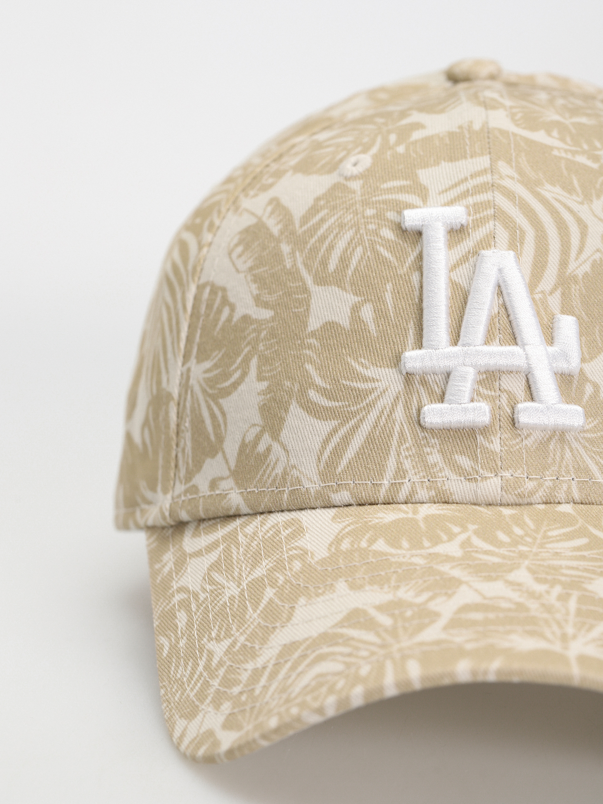 Кепка New Era MLB Summer AOP 9Forty Los Angeles Dodgers (ivory/brown)