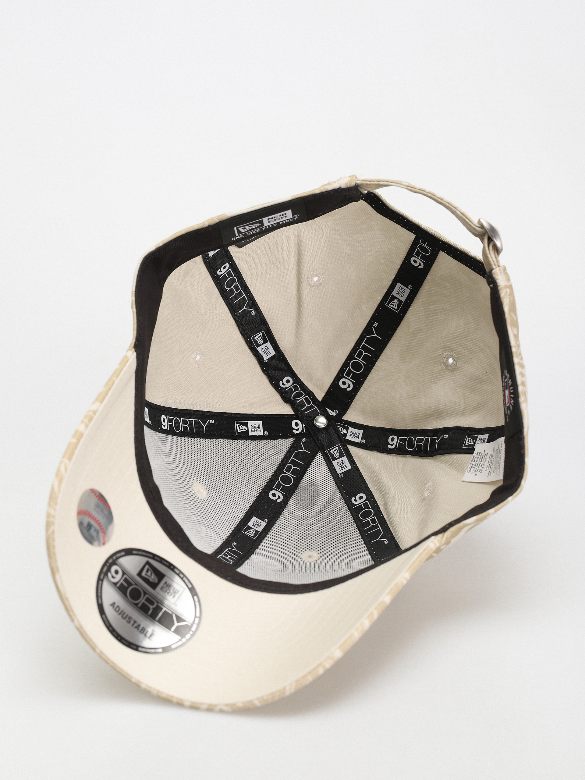 Кепка New Era MLB Summer AOP 9Forty Los Angeles Dodgers (ivory/brown)