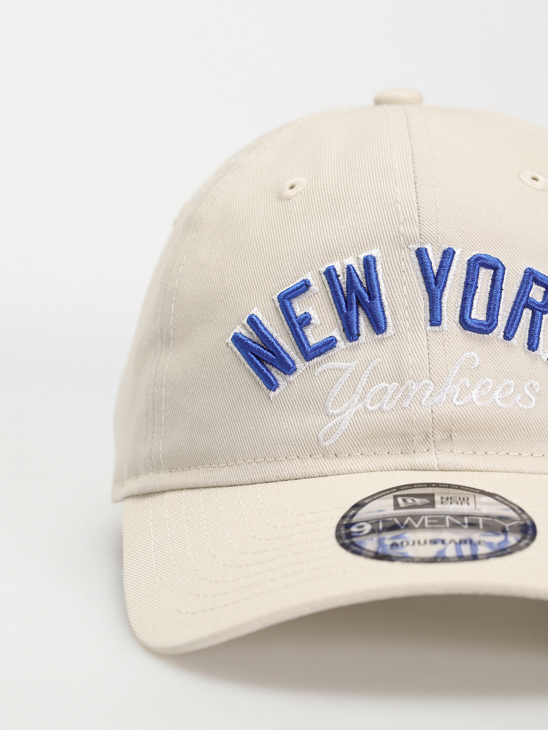 Кепка New Era MLB Wordmark 9Twenty New York Yankees (ivory/blue)