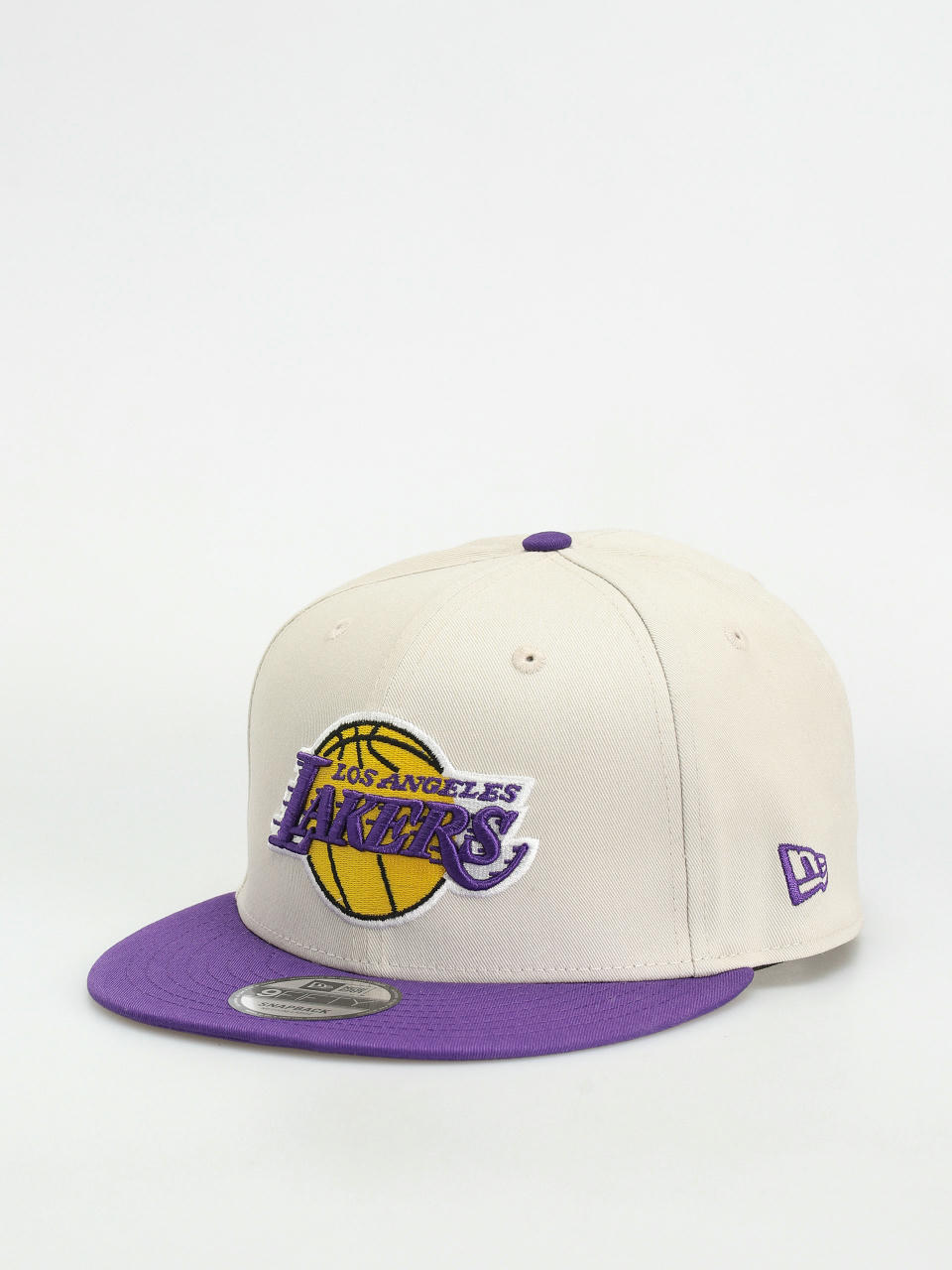 Кепка New Era NBA Logo 9Fifty Los Angeles Lakers (ivory/purple)