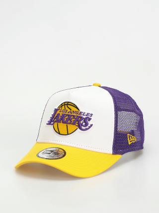 Кепка New Era NBA Trucker Los Agneles Lakers (yellow/purple)