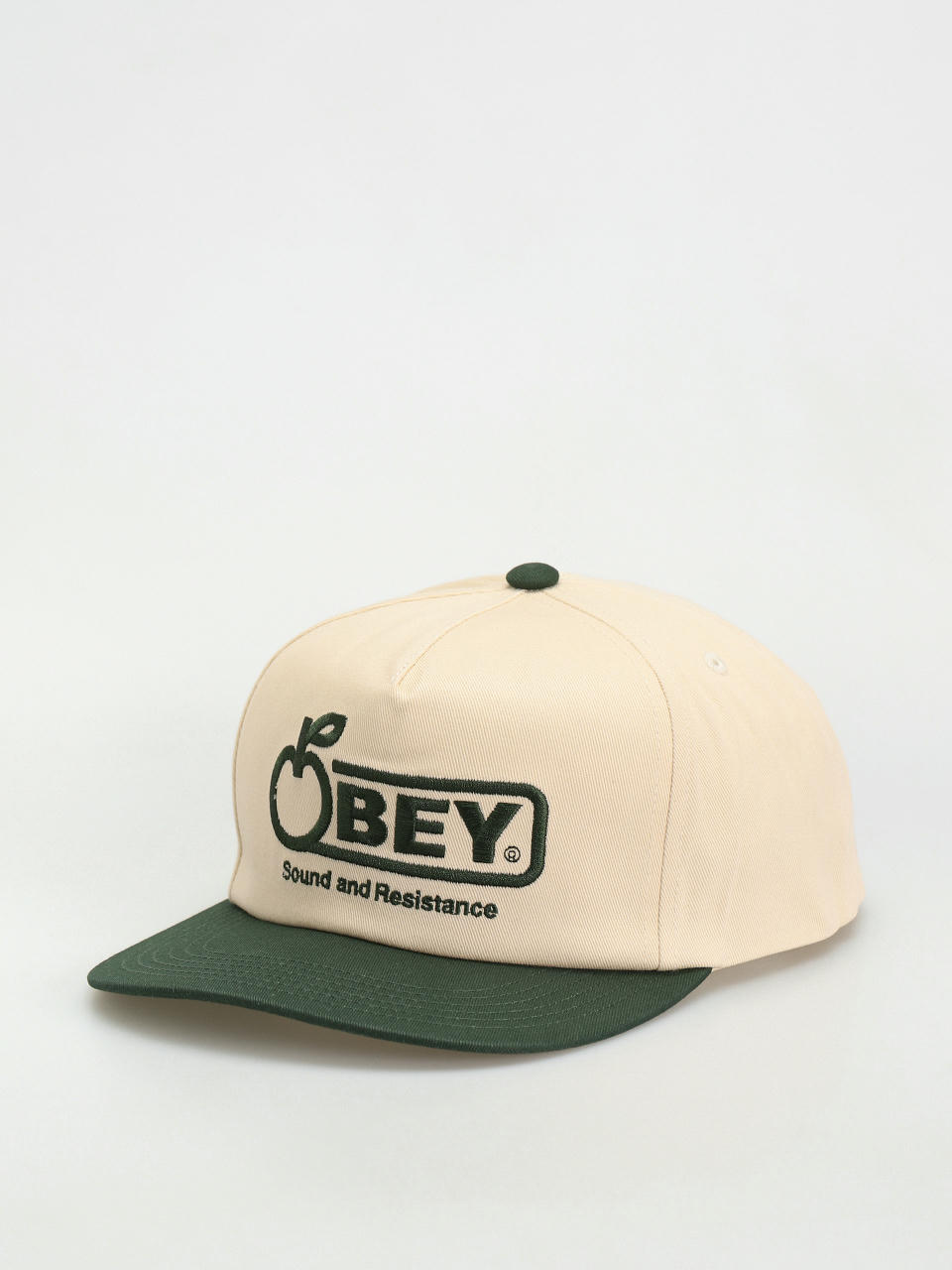 Кепка OBEY Sound Twill 5 Panel (unbleached multi)
