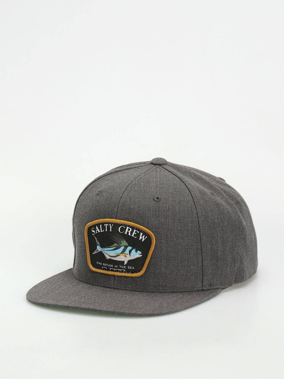 Кепка Salty Crew Rooster 6 Panel (dark heather grey)