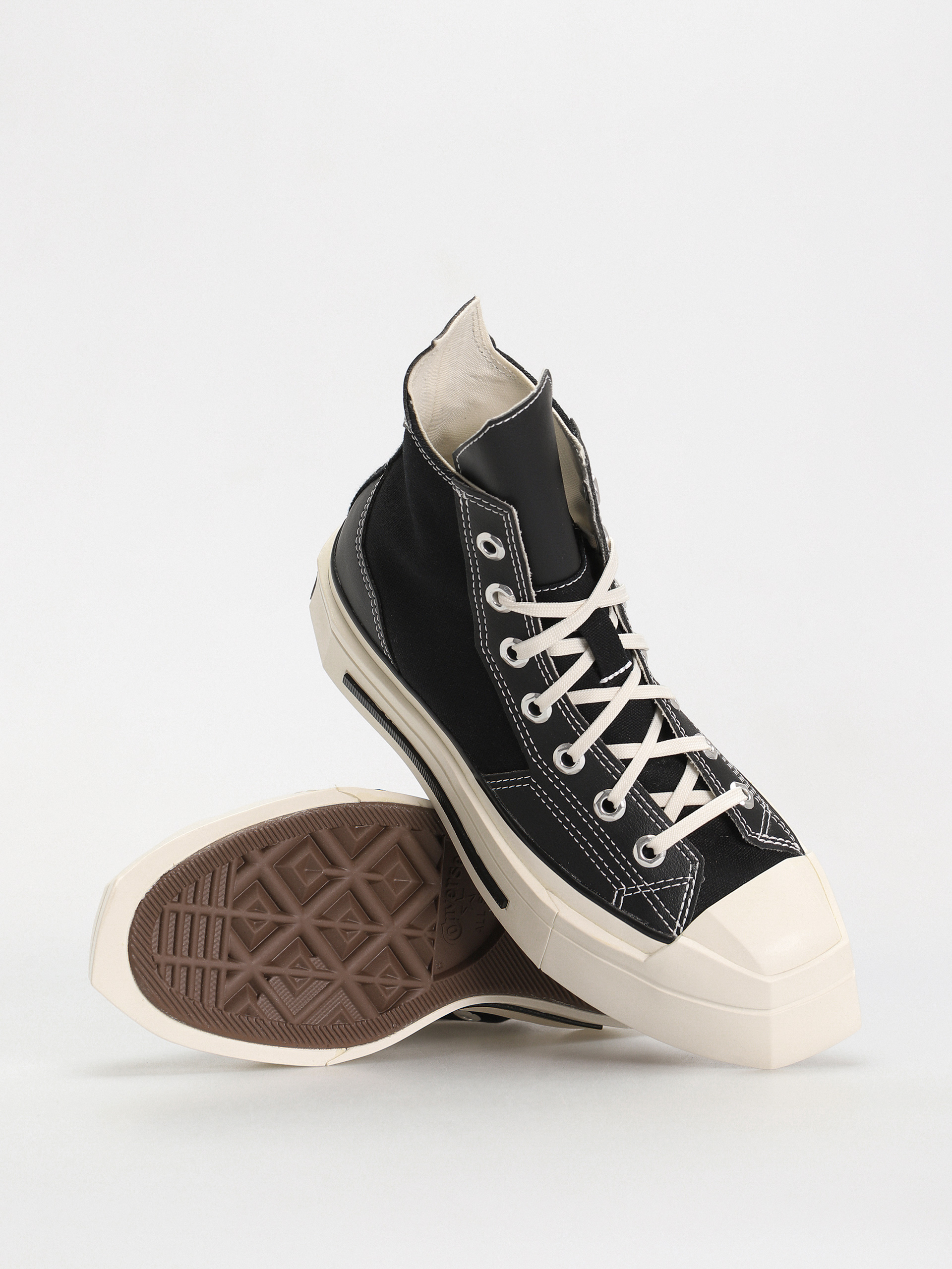 Кеди Converse Chuck 70 De Luxe Squared Hi - чорний (black)