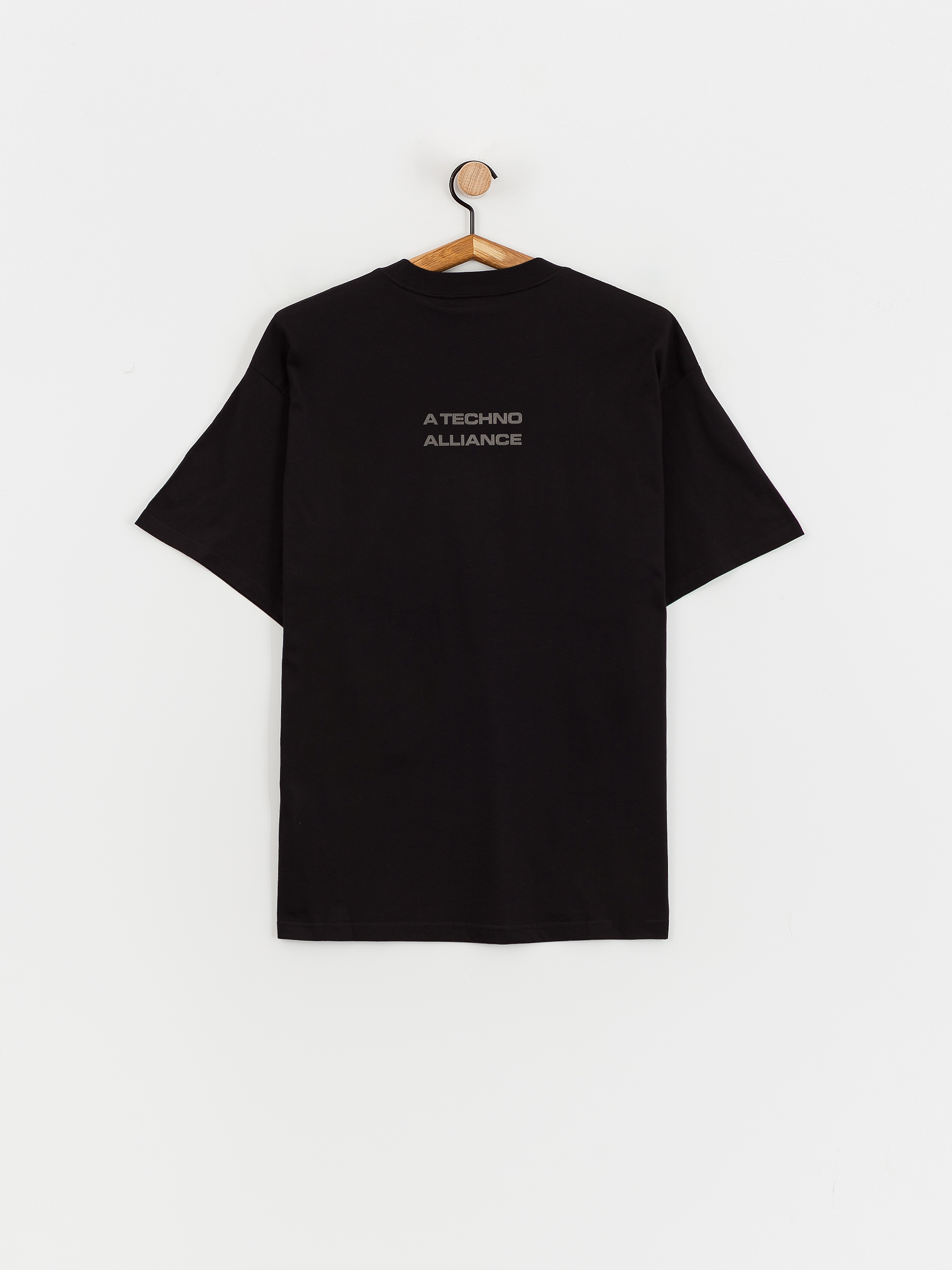 Футболка Carhartt WIP X TRESOR Techno Alliance (black/dark grey reflective)