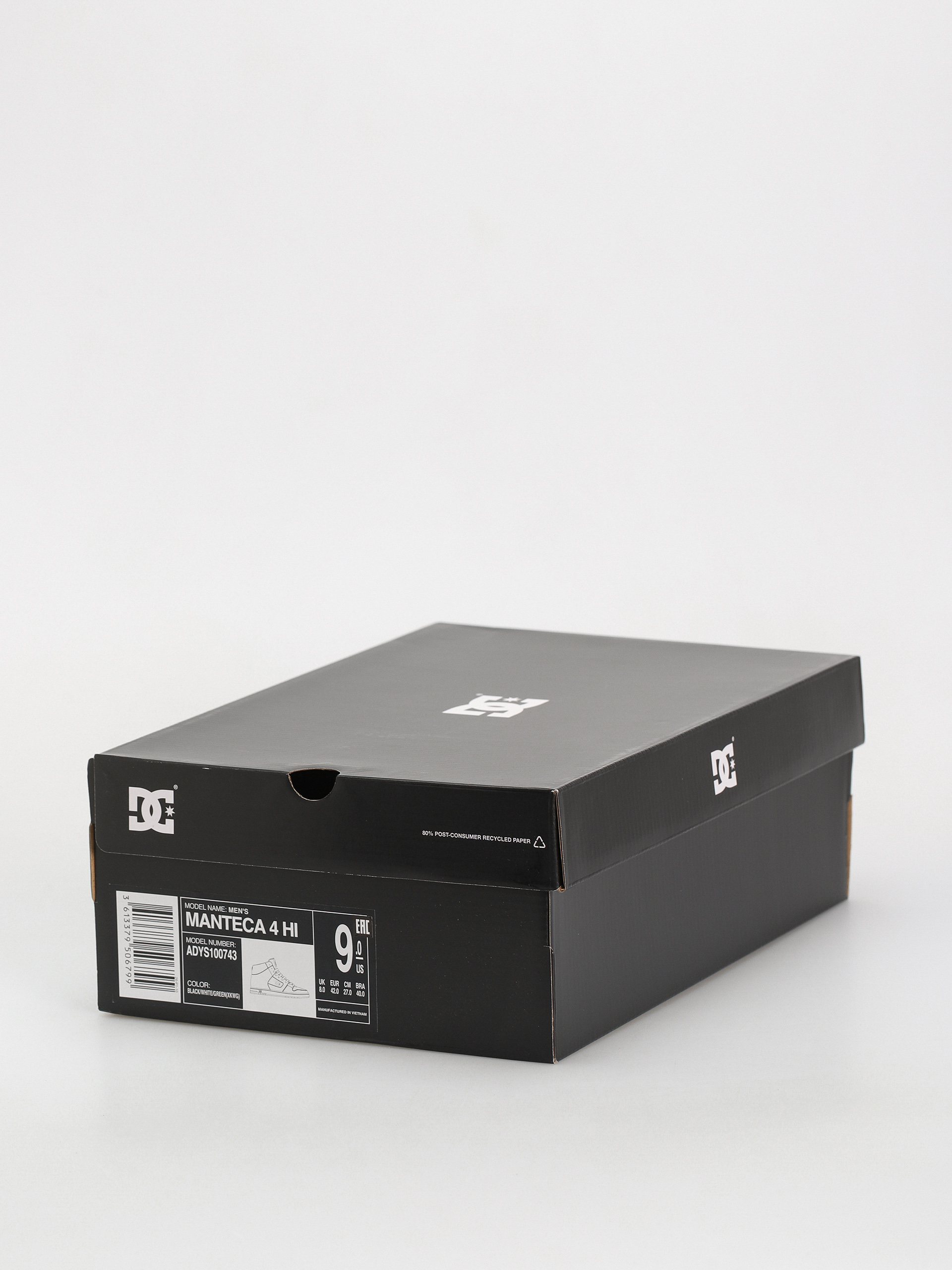 Взуття DC Manteca 4 Hi (black/white/green)