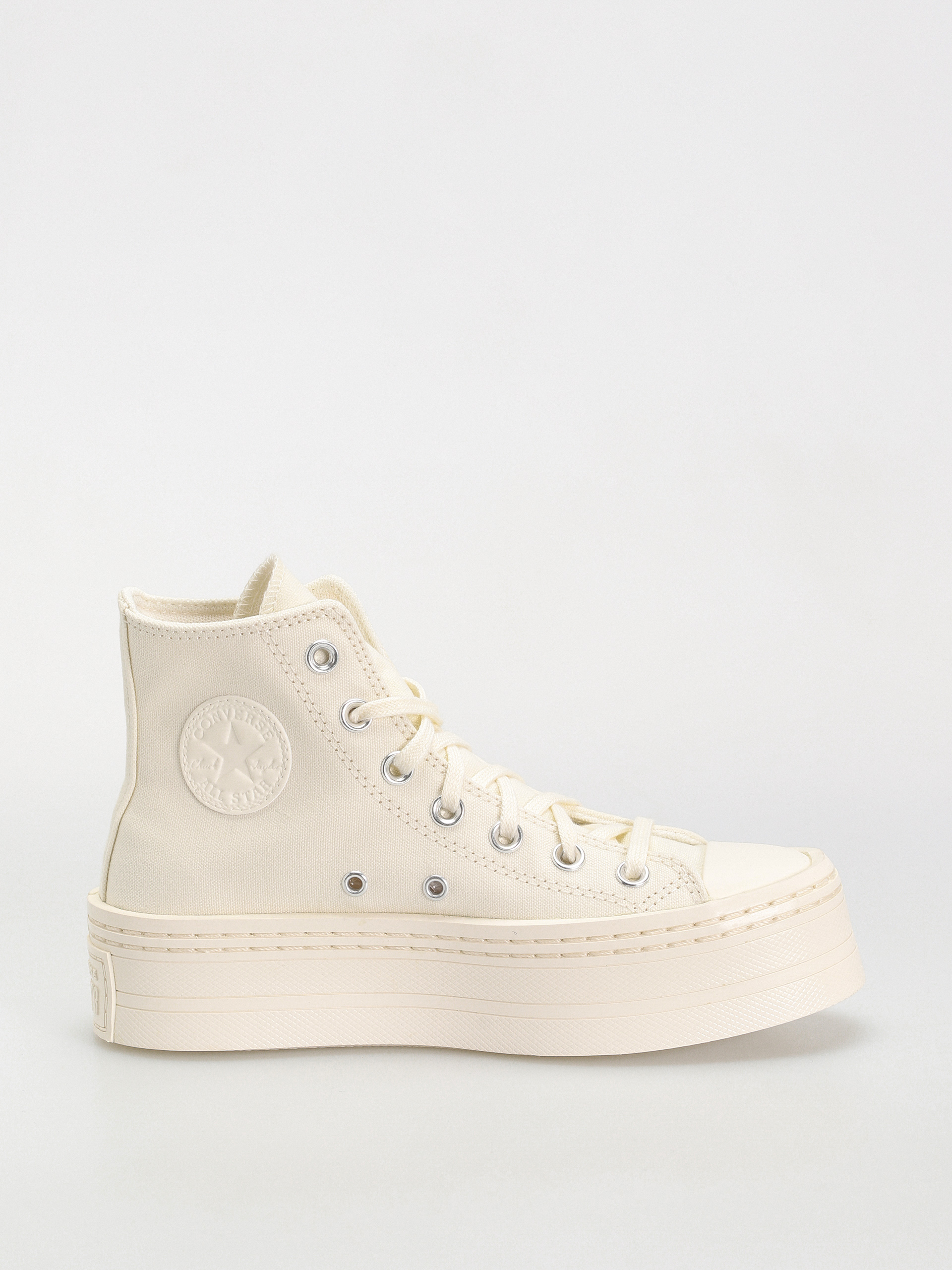 u041au0435u0434u0438 Converse Chuck Taylor All Star Modern Lift Hi Wmn (khaki/off white)