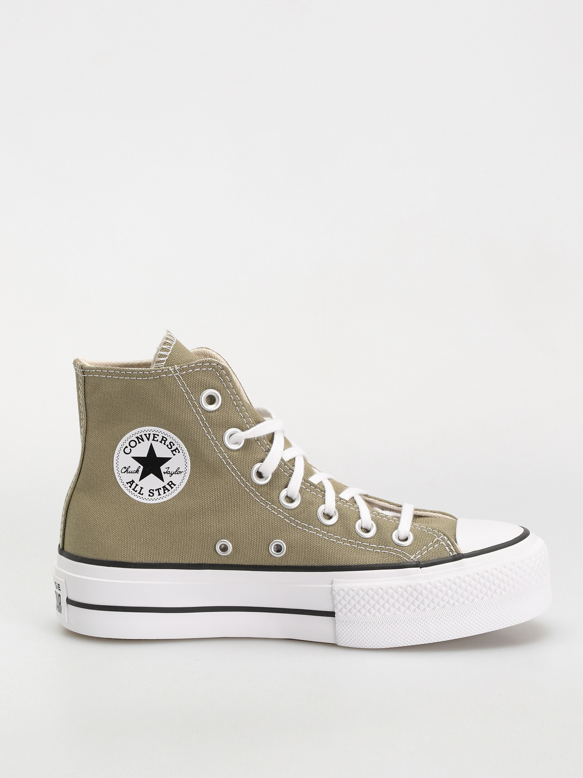 Кеди Converse Chuck Taylor All Star Lift Hi Wmn (olive/white)