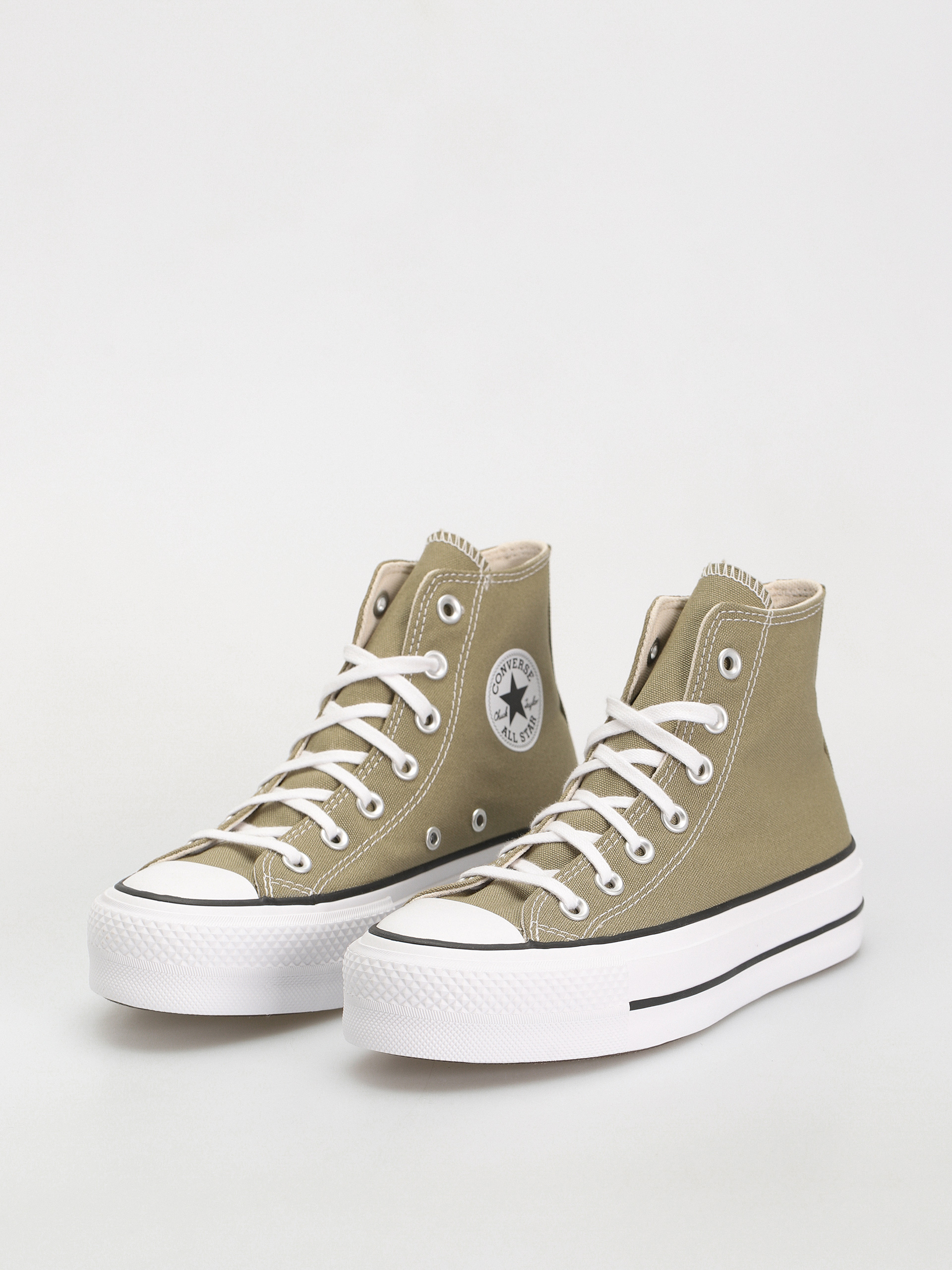 Кеди Converse Chuck Taylor All Star Lift Hi Wmn (olive/white)