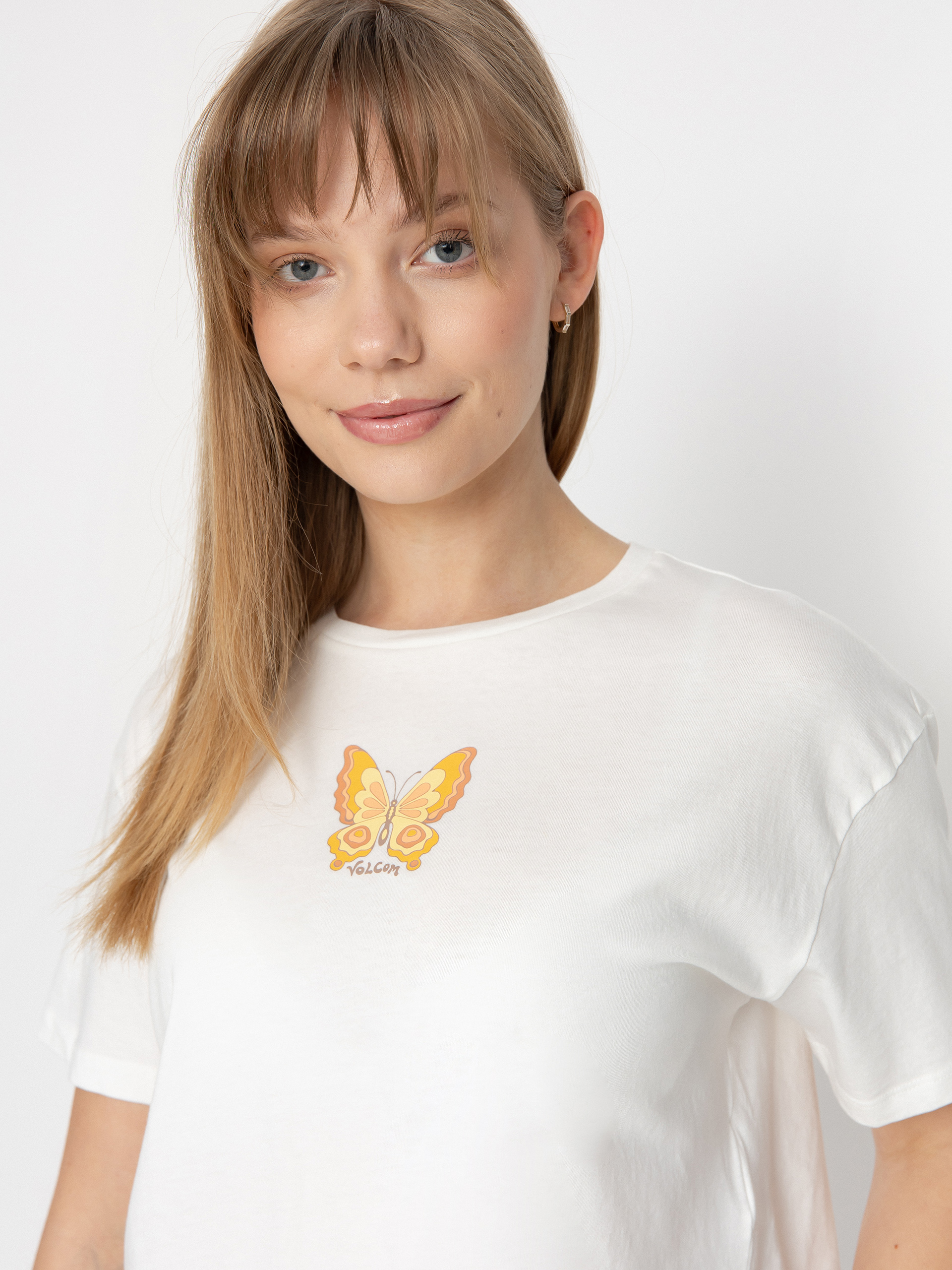 Футболка Volcom Sun Keep Trim Wmn (star white)