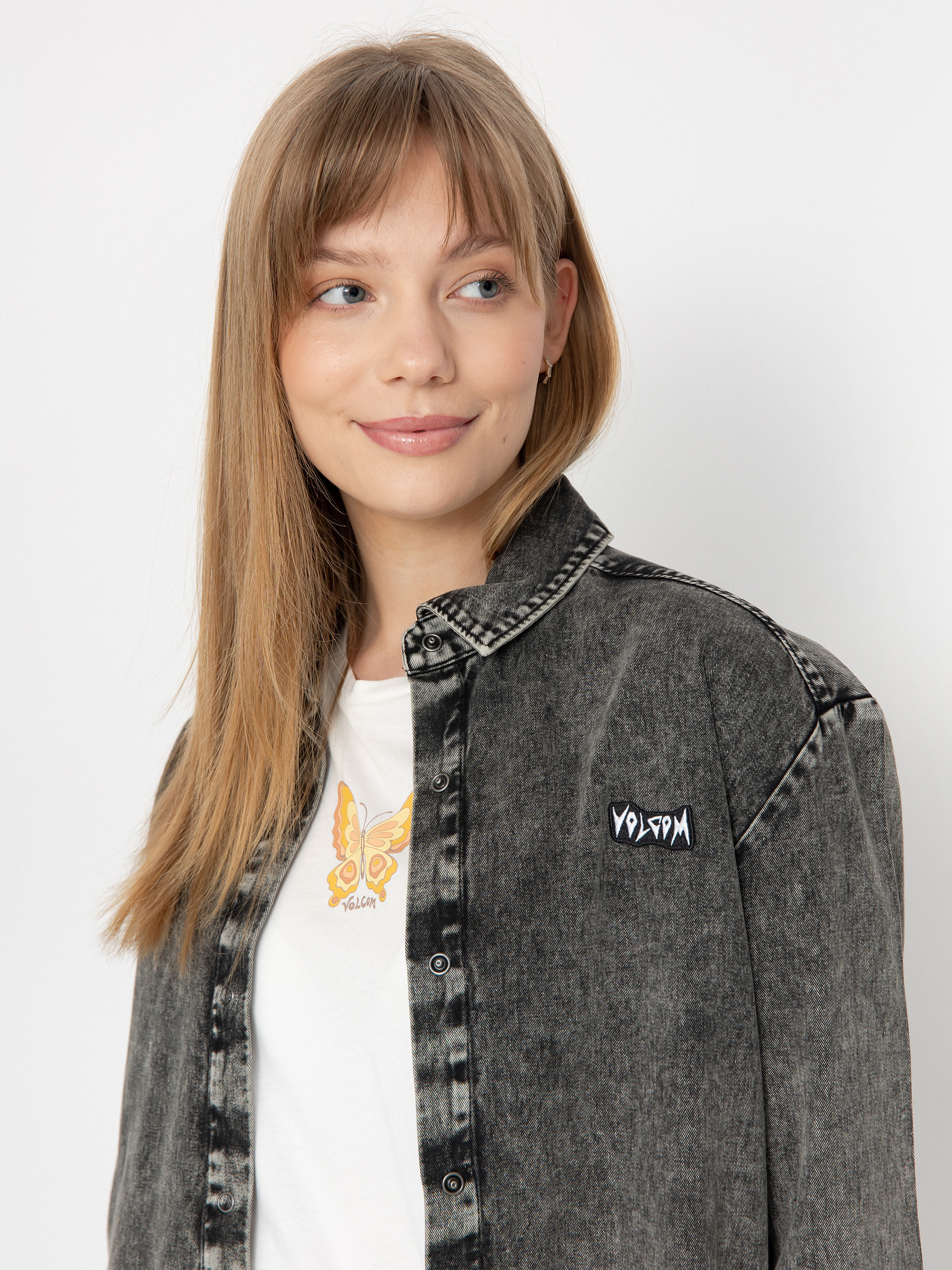 Лонгслів Volcom Asphalt Shirt Ls Wmn (black)