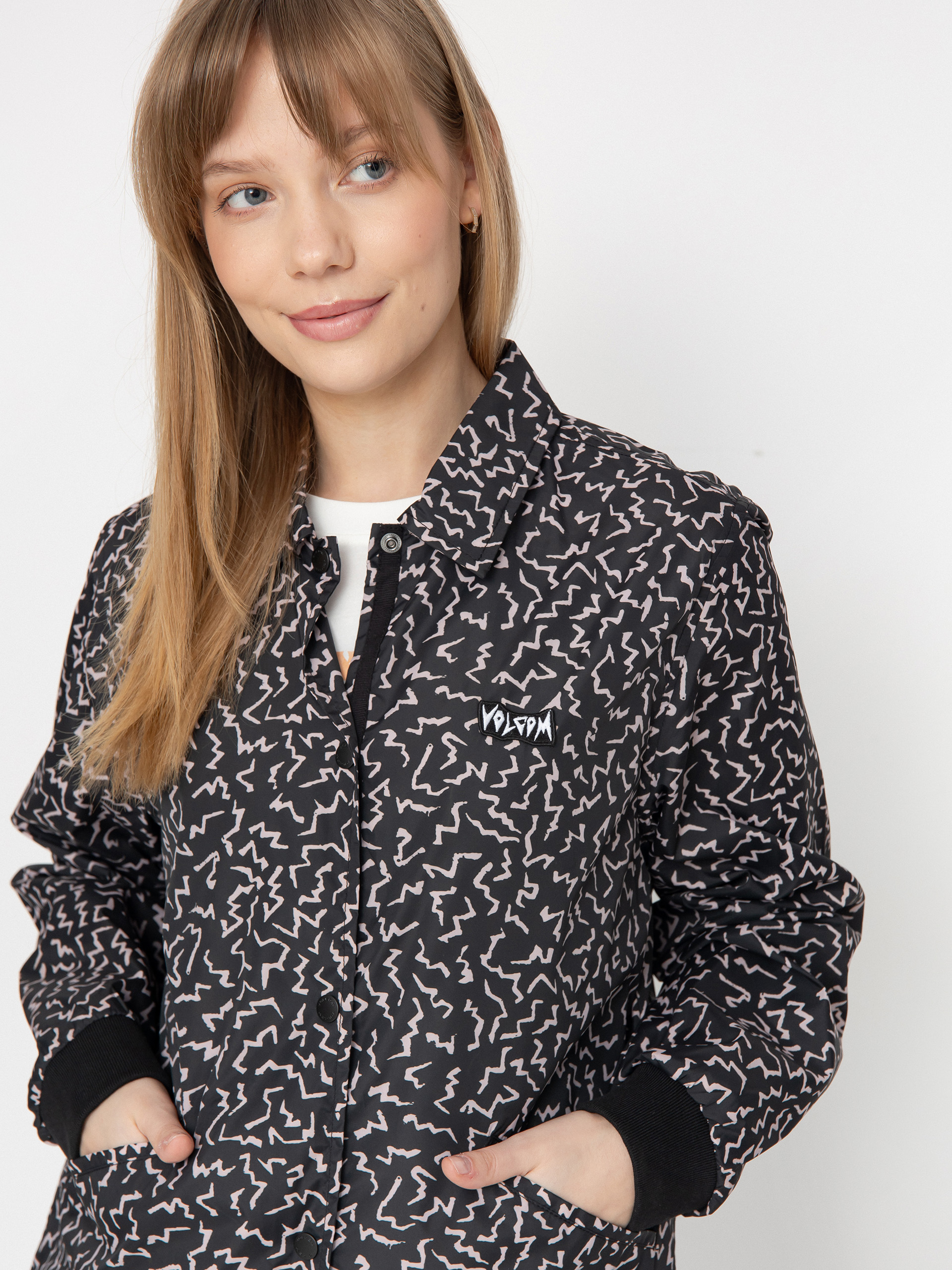 Куртка Volcom Surfpunk Coach Wmn (black)