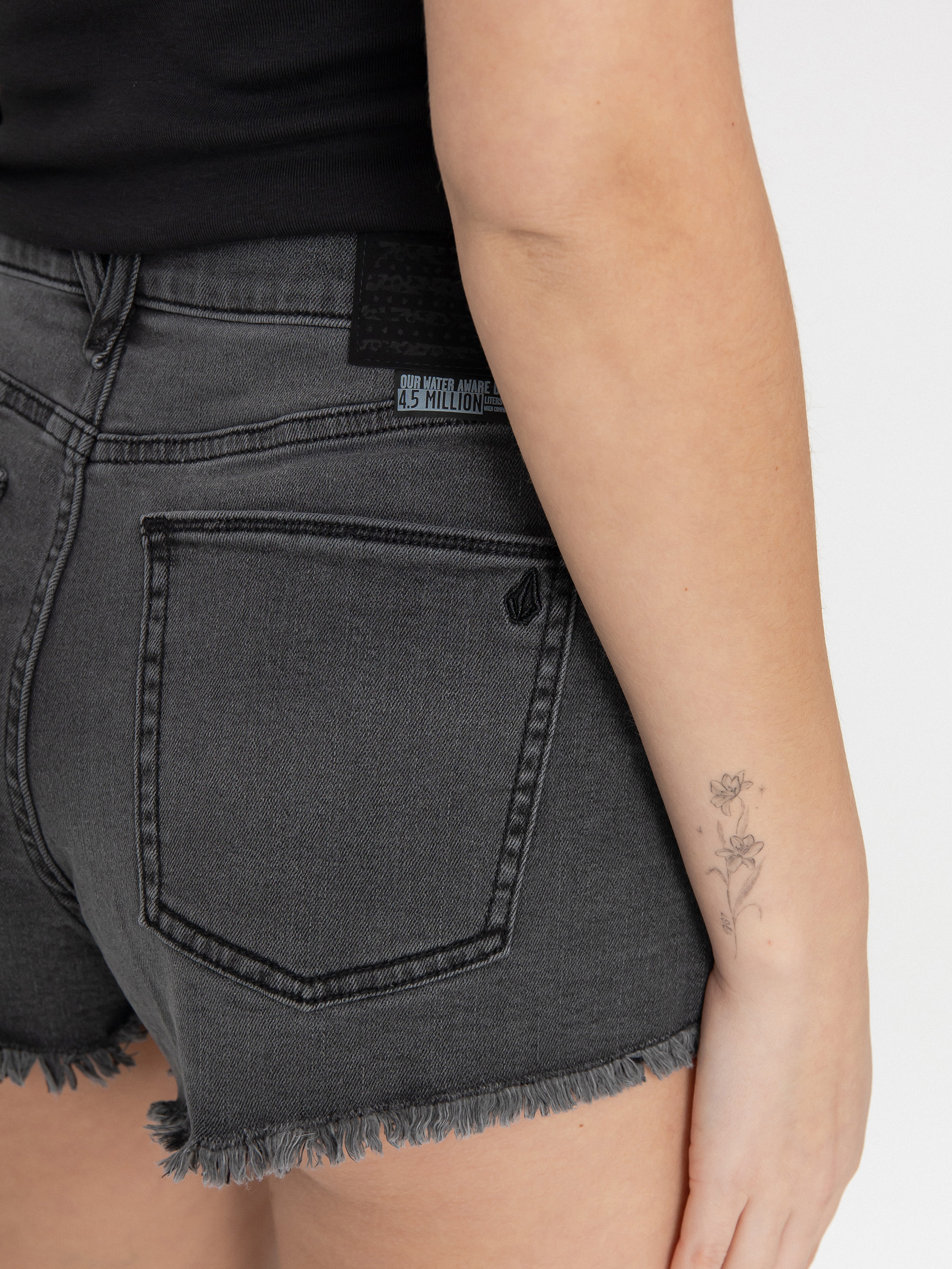 Шорти Volcom 1991 Stoned Wmn (vintage black)