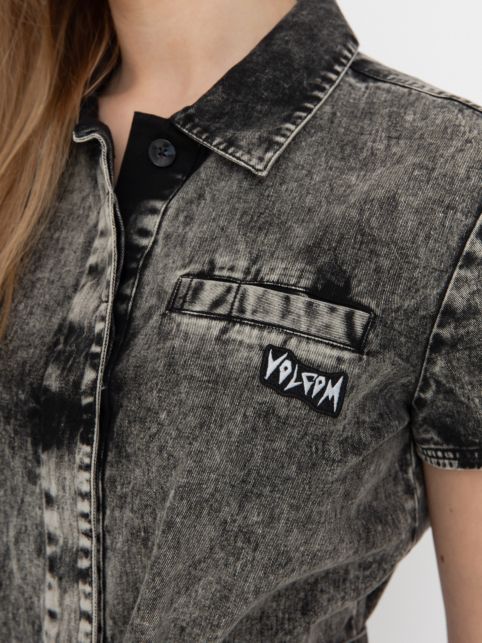 Жіночий  Комбінезон Volcom Asphalt Romper (black)