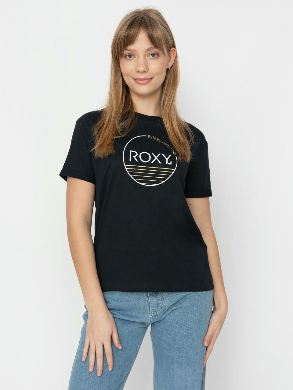 Футболка Roxy Noon Ocean Wmn (anthracite)