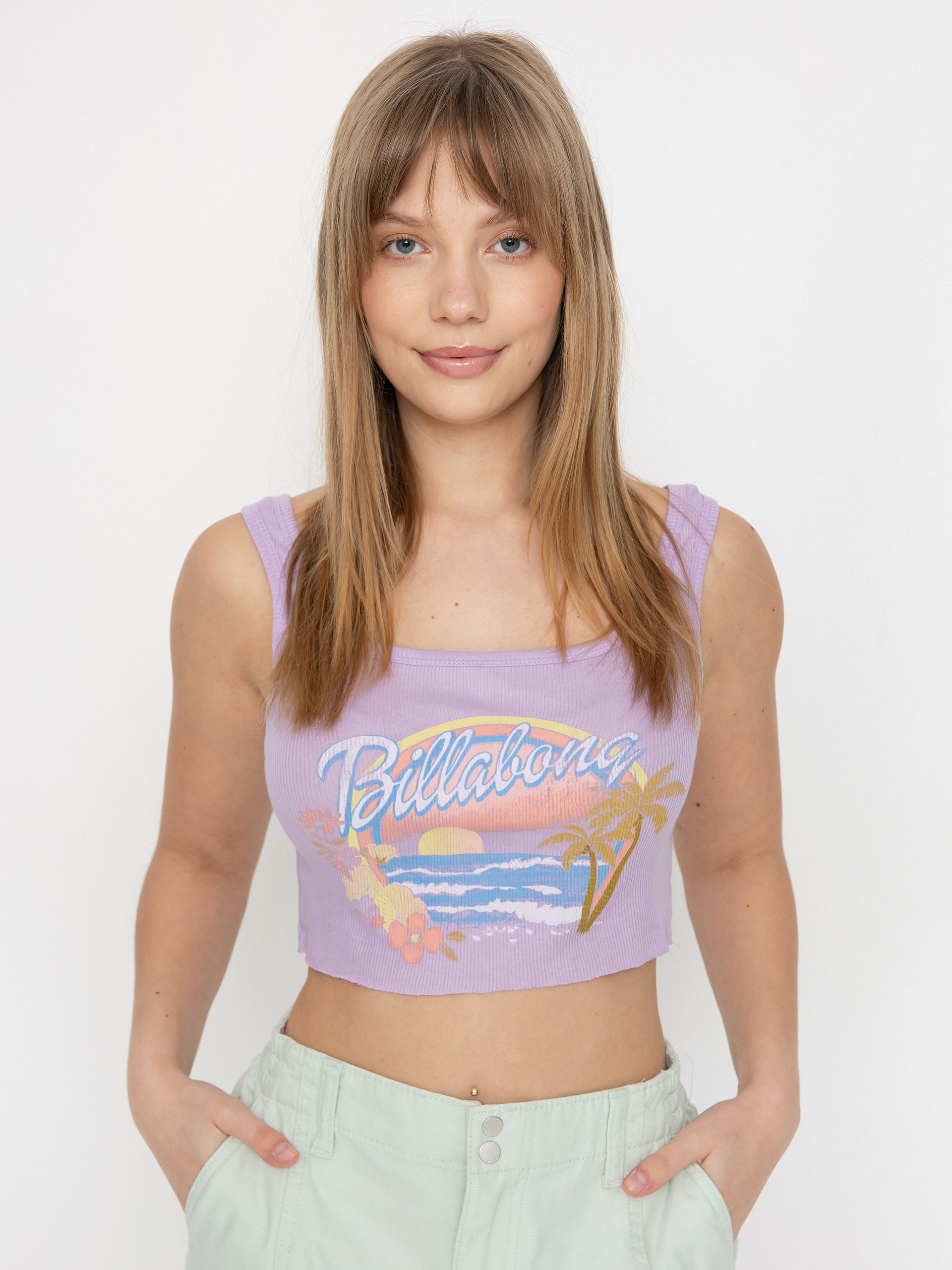 Футболка Billabong Wild Waves Wmn (peaceful lilac)