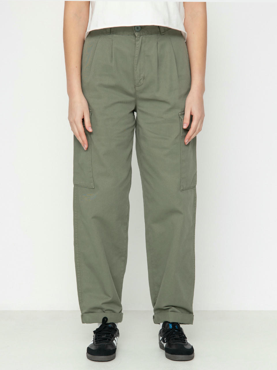 Штани Carhartt WIP Collins Wmn (park)